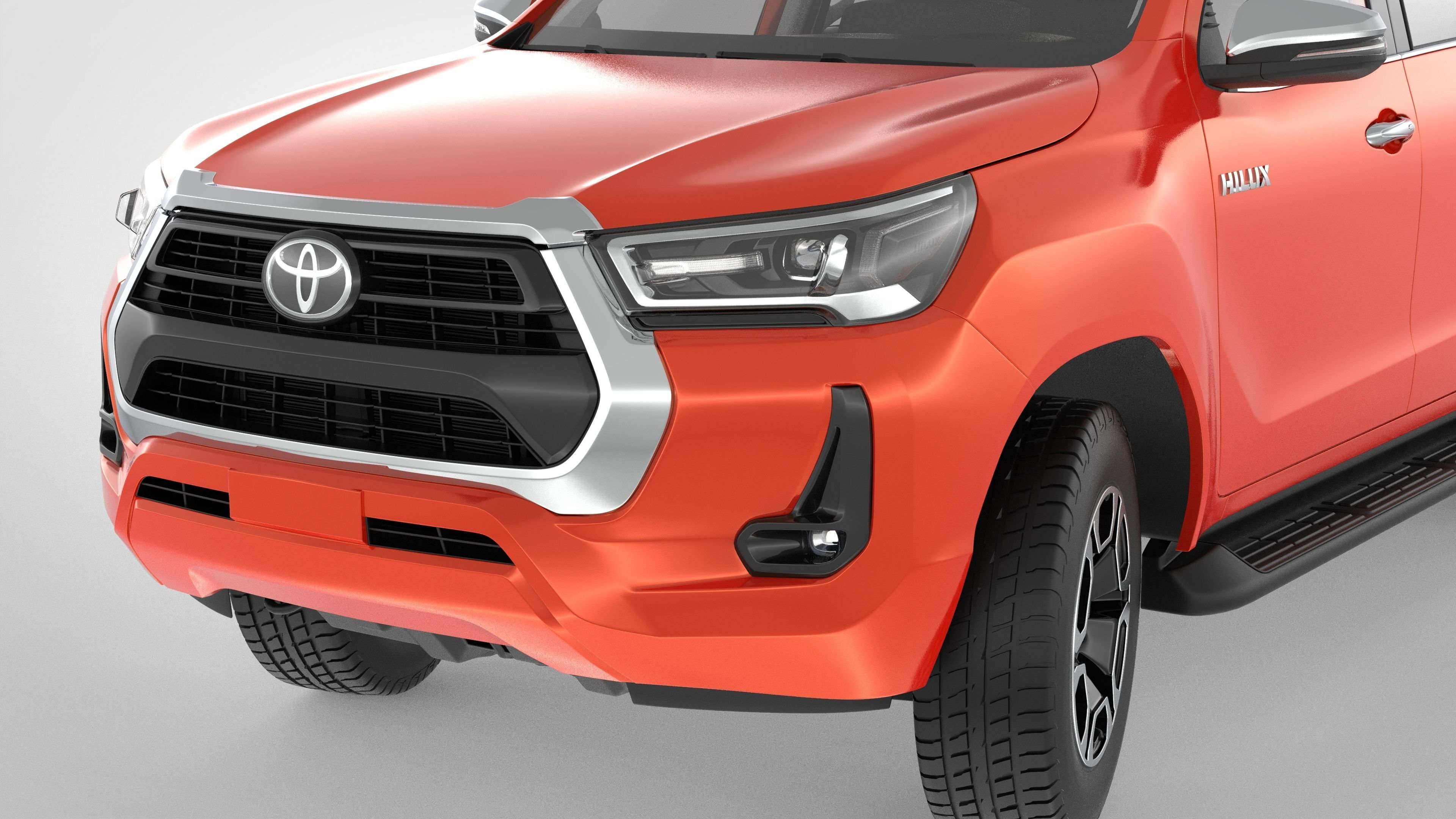 Toyota Hilux Double Cab 4WD 2020 3D model_8