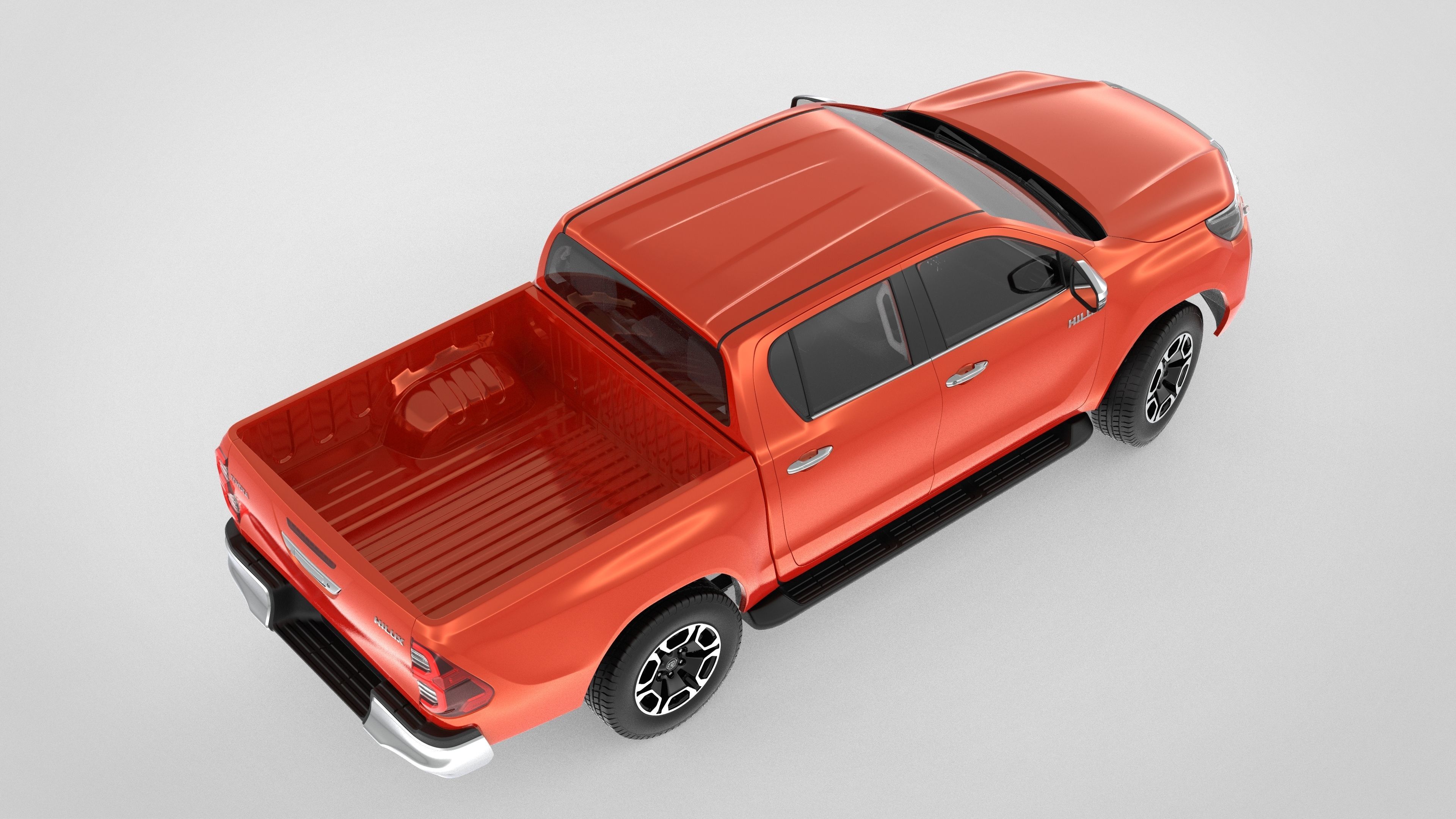 Toyota Hilux Double Cab 4WD 2020 3D model_14
