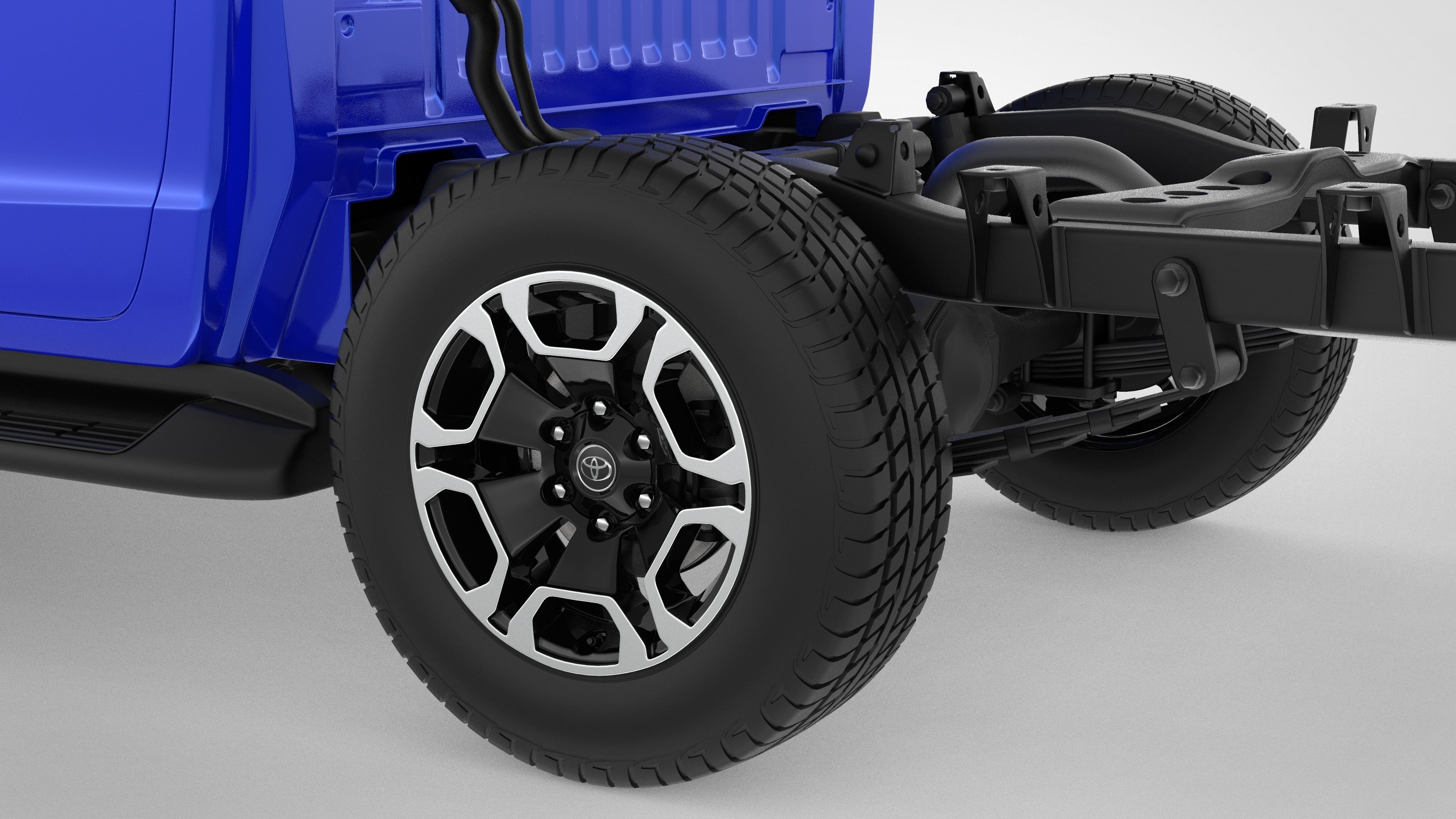 Toyota Hilux Double Cab 4WD 2020 3D model_17