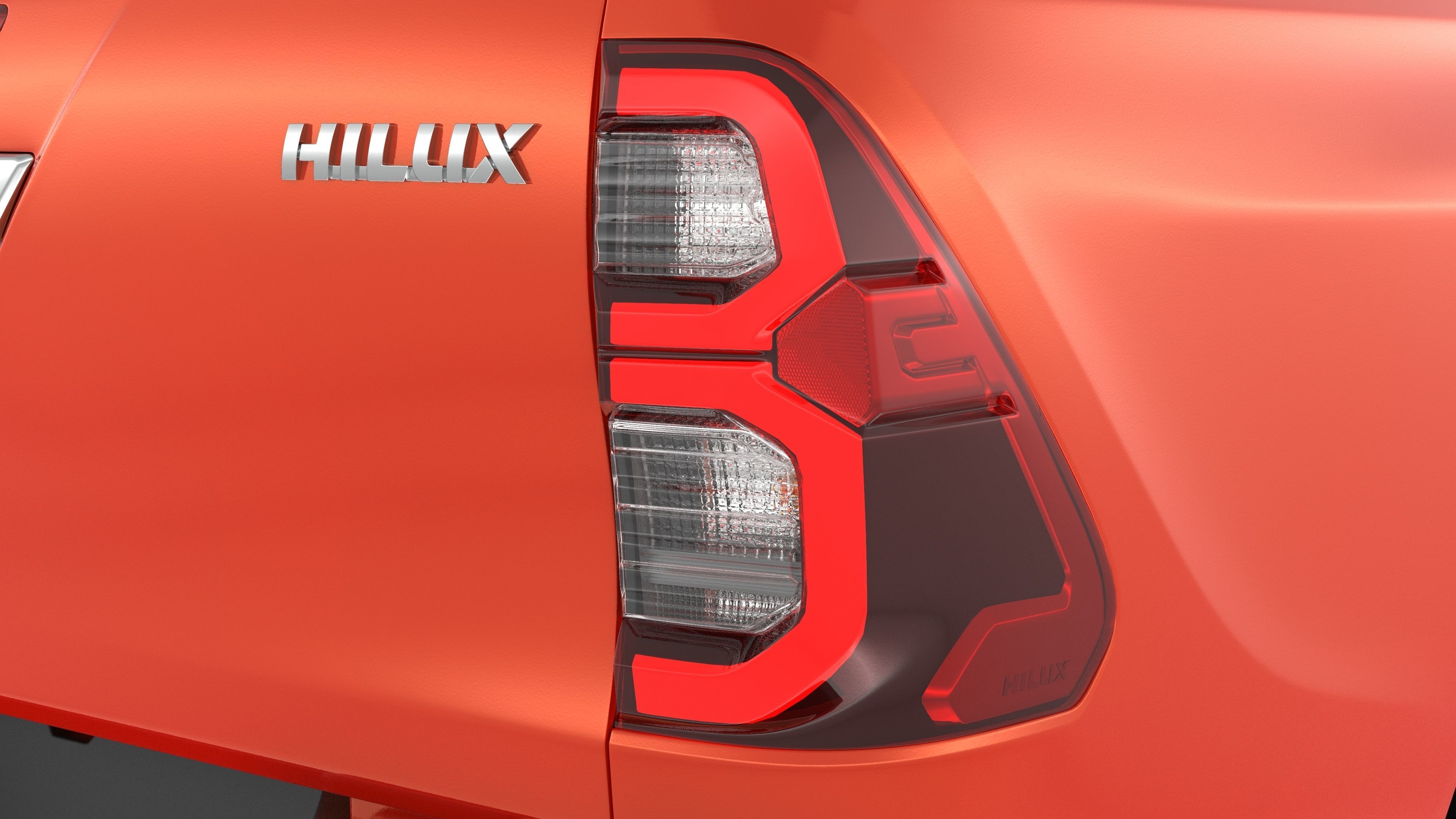 Toyota Hilux Double Cab 4WD 2020 3D model_11