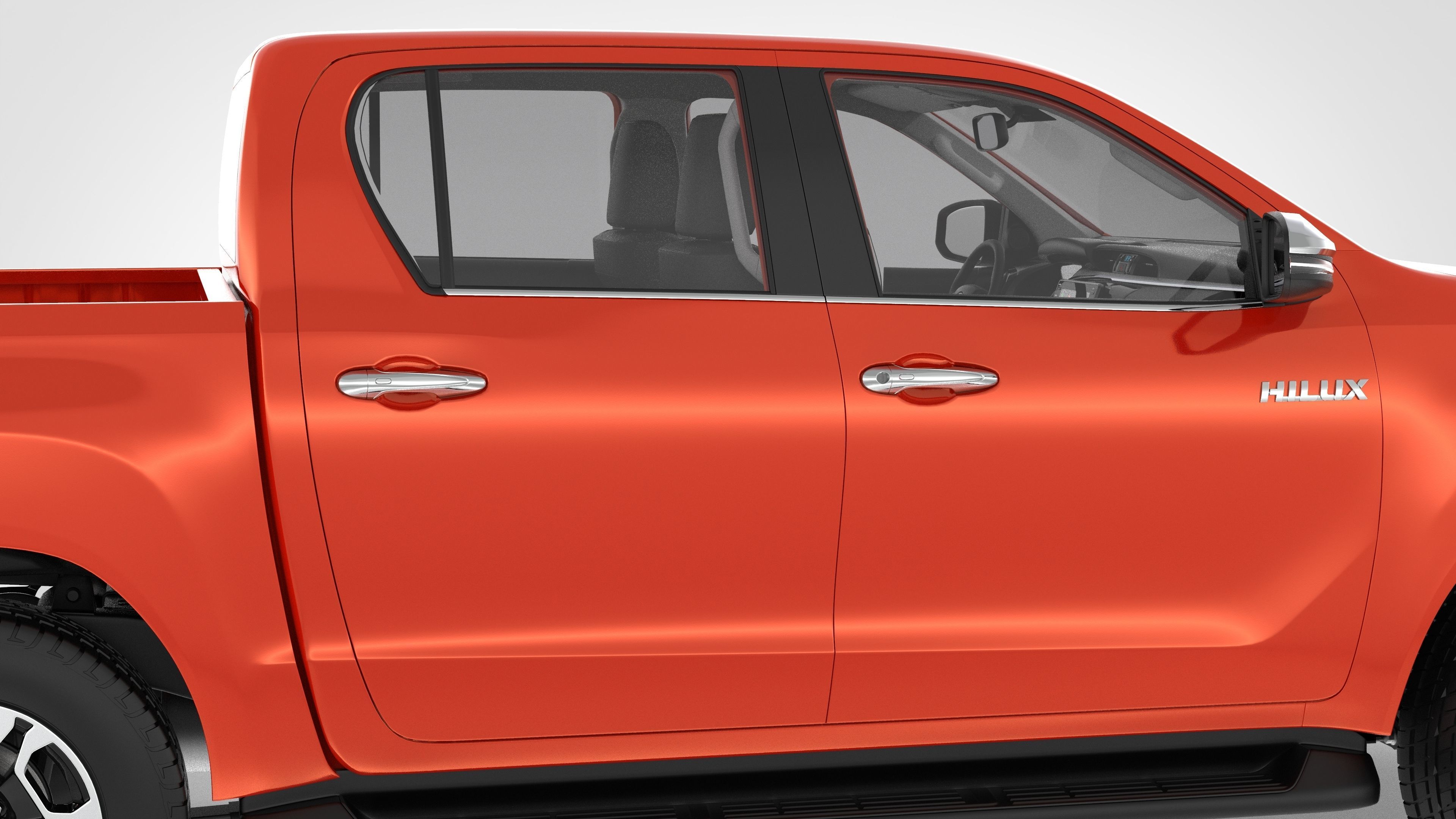 Toyota Hilux Double Cab 4WD 2020 3D model_34