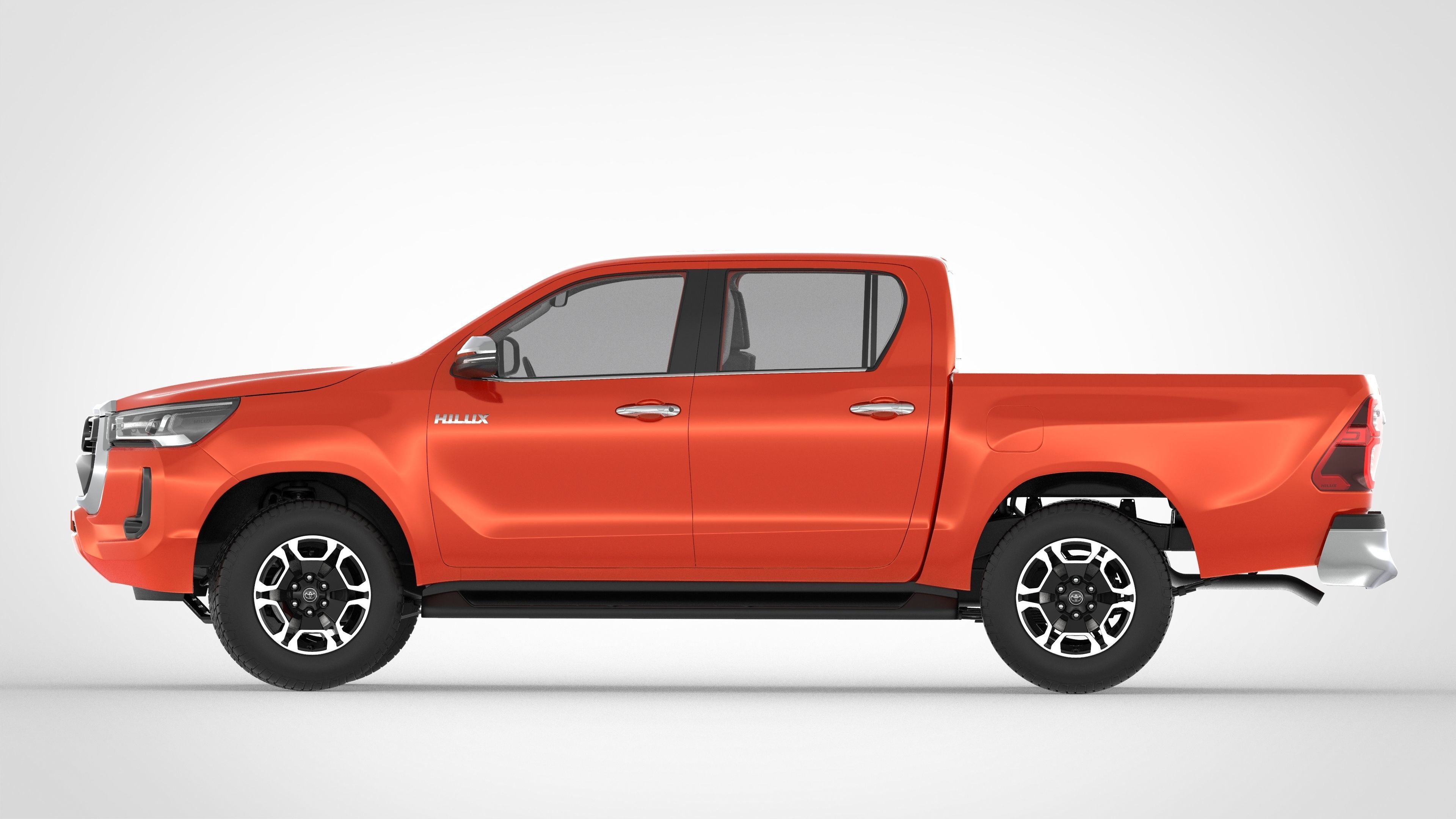 Toyota Hilux Double Cab 4WD 2020 3D model_3