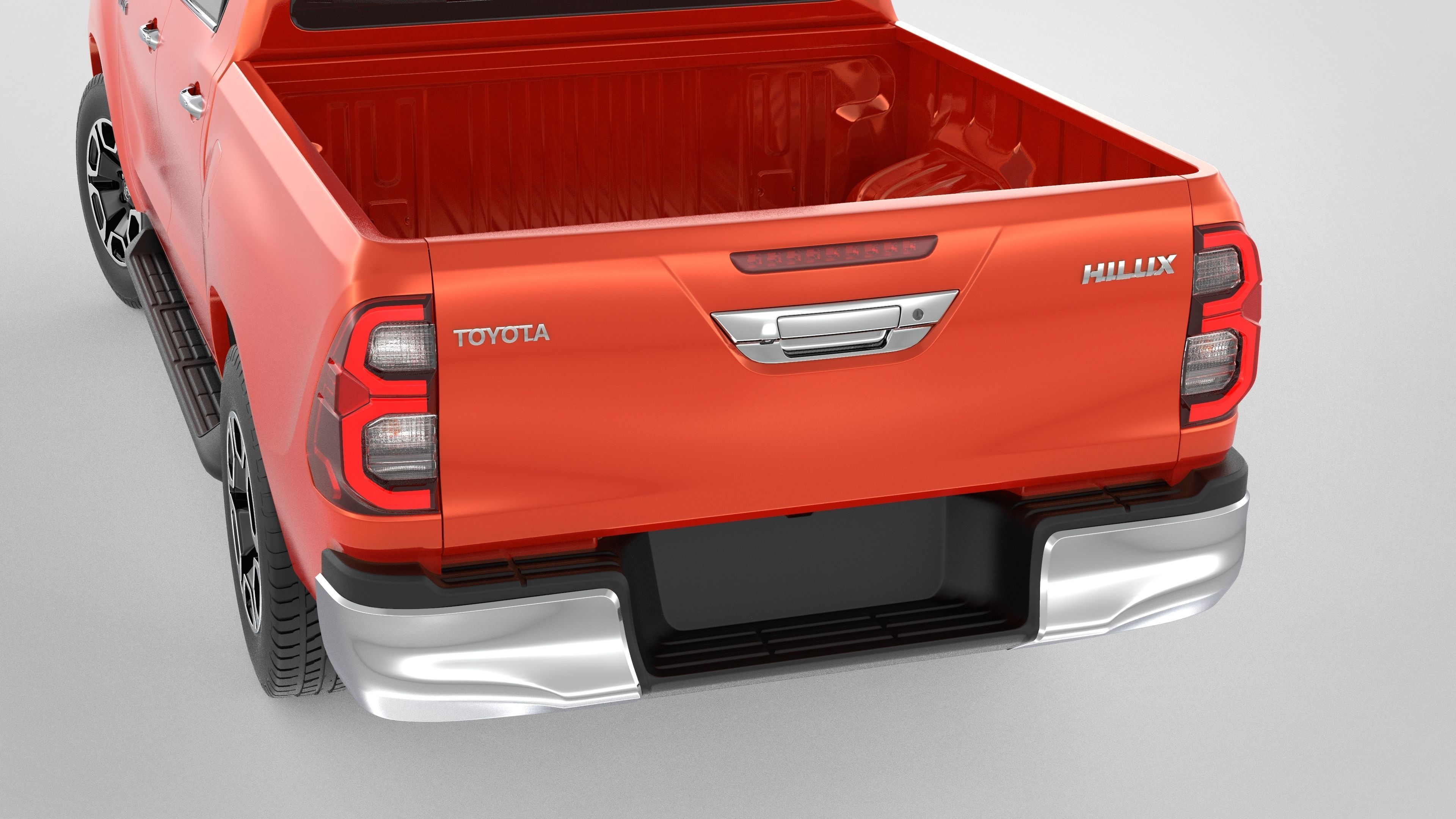 Toyota Hilux Double Cab 4WD 2020 3D model_31