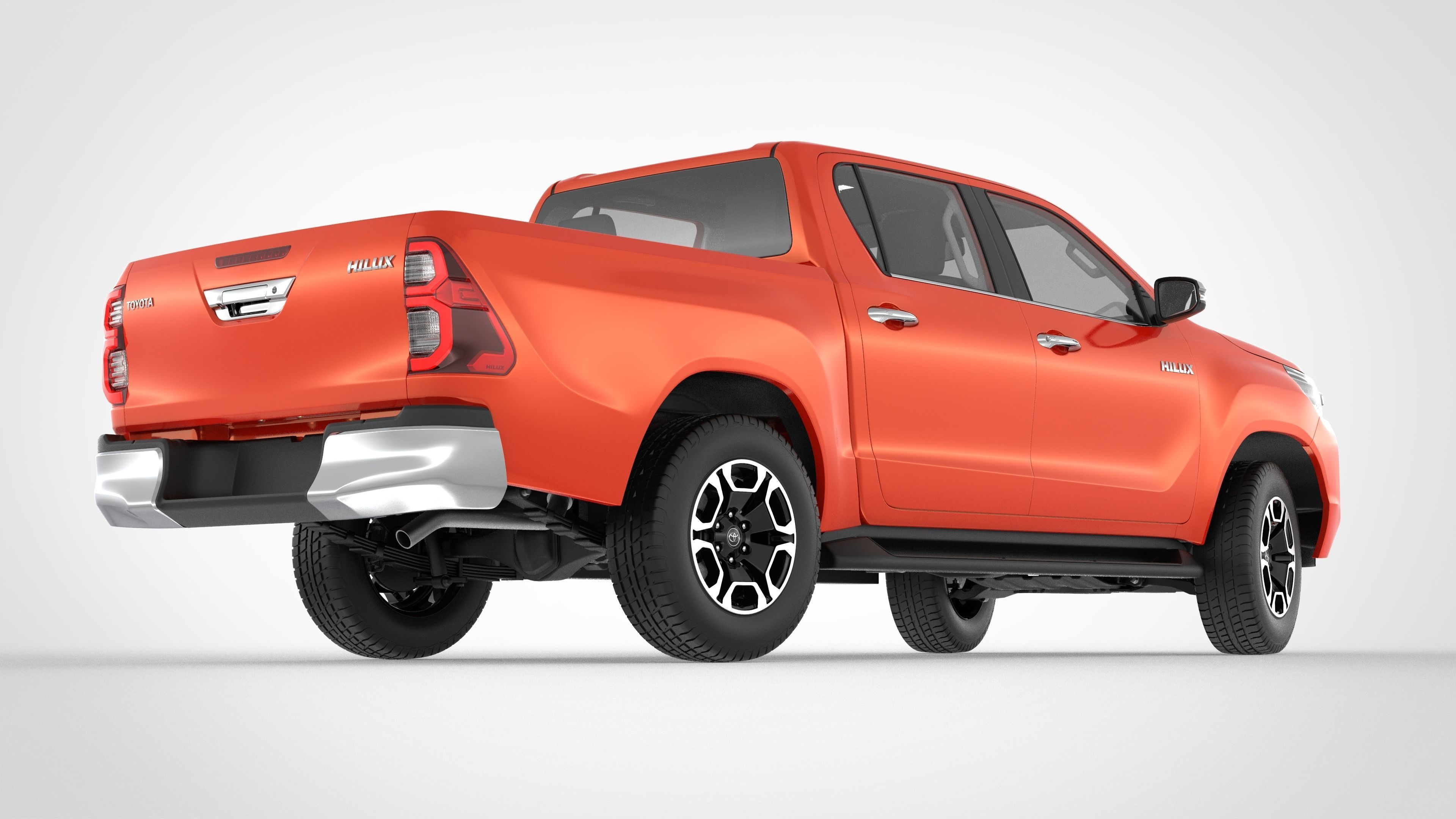 Toyota Hilux Double Cab 4WD 2020 3D model_6