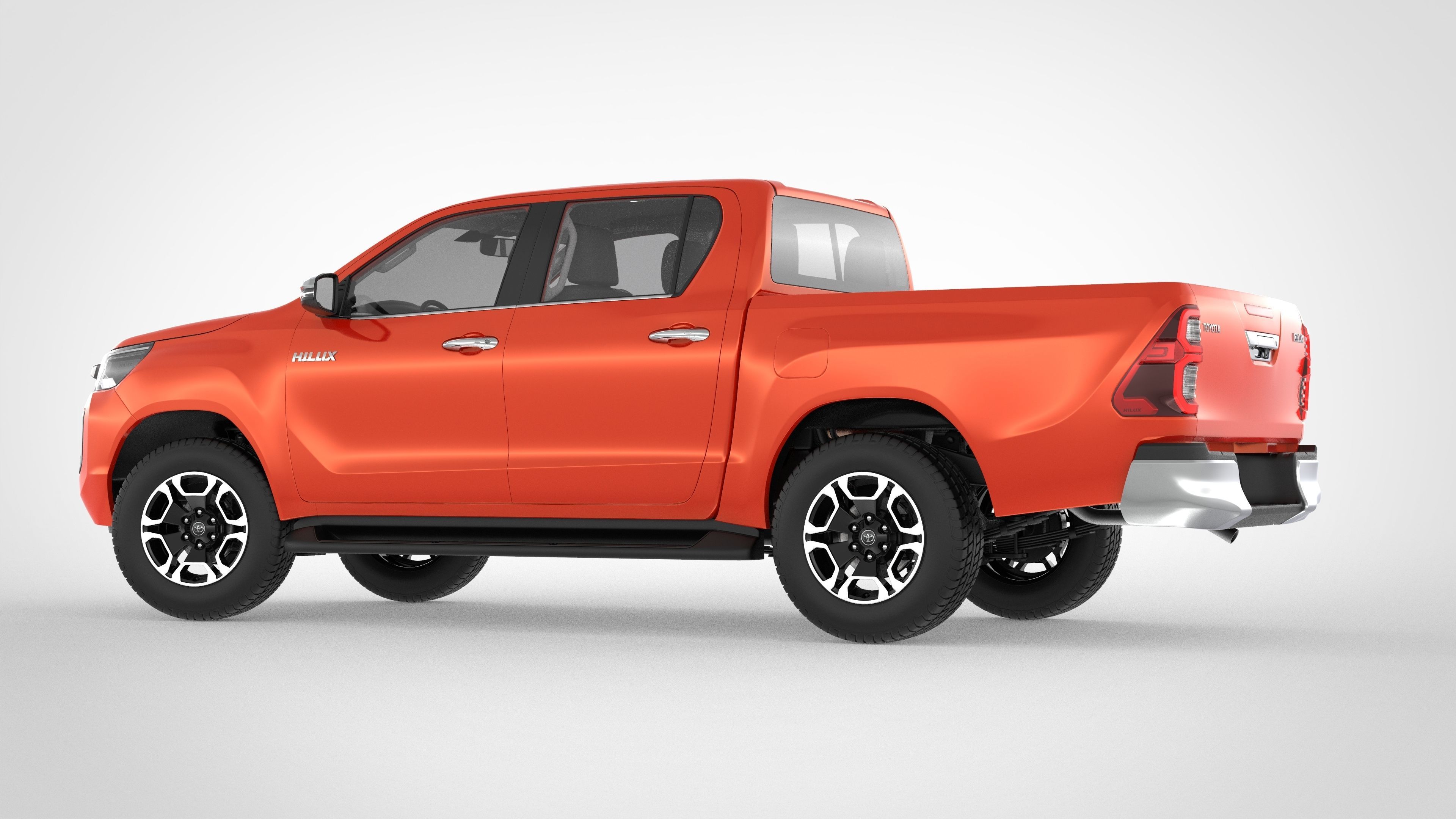 Toyota Hilux Double Cab 4WD 2020 3D model_35