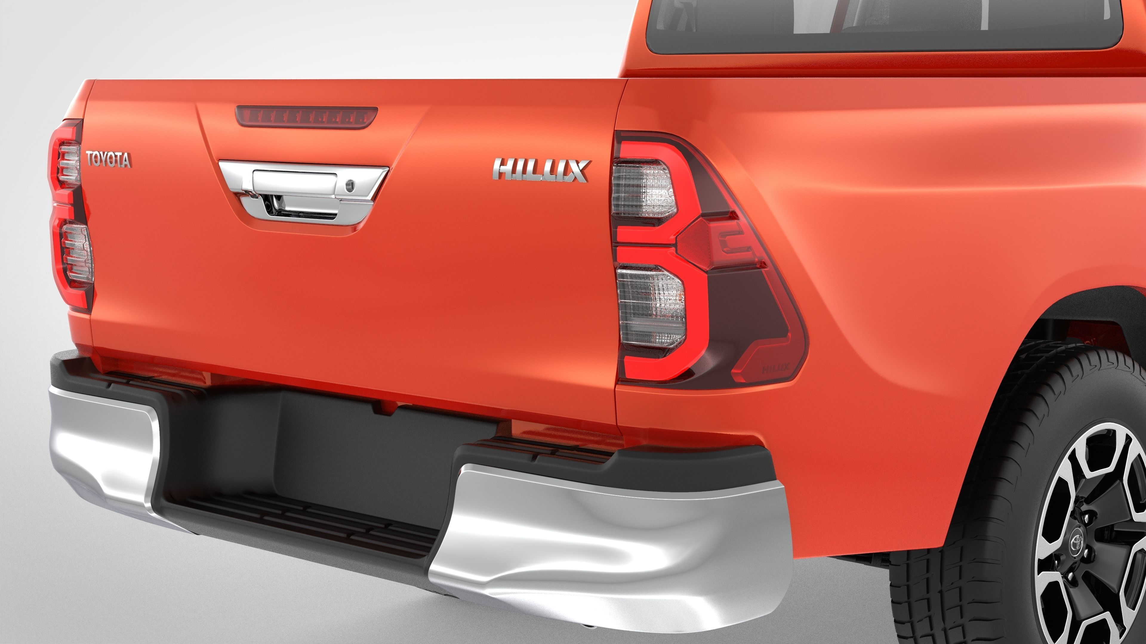 Toyota Hilux Double Cab 4WD 2020 3D model_10