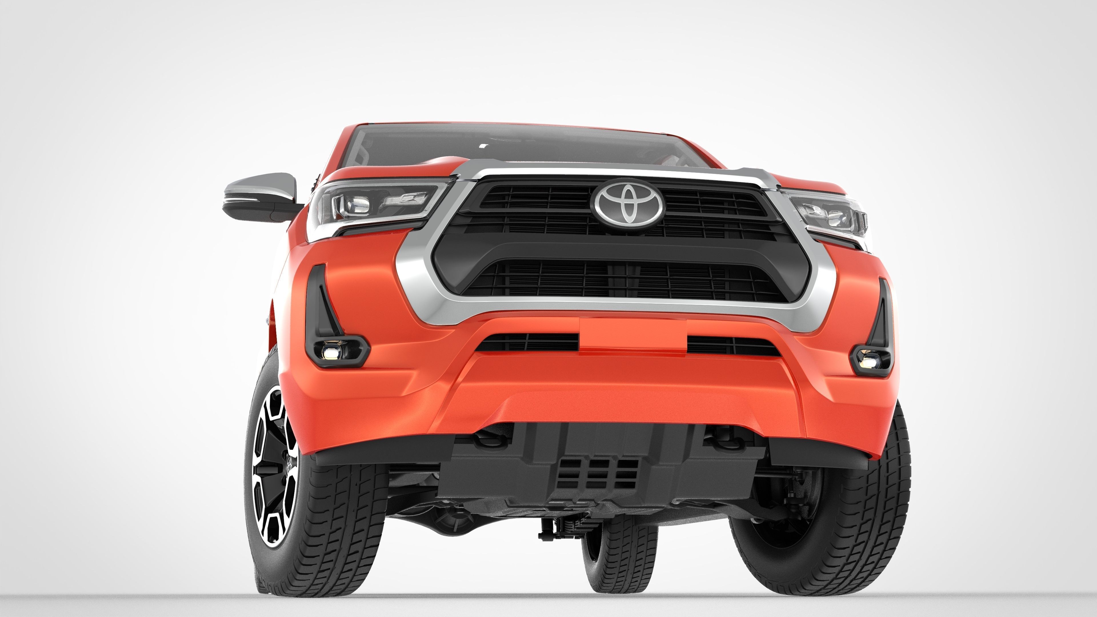 Toyota Hilux Double Cab 4WD 2020 3D model_22