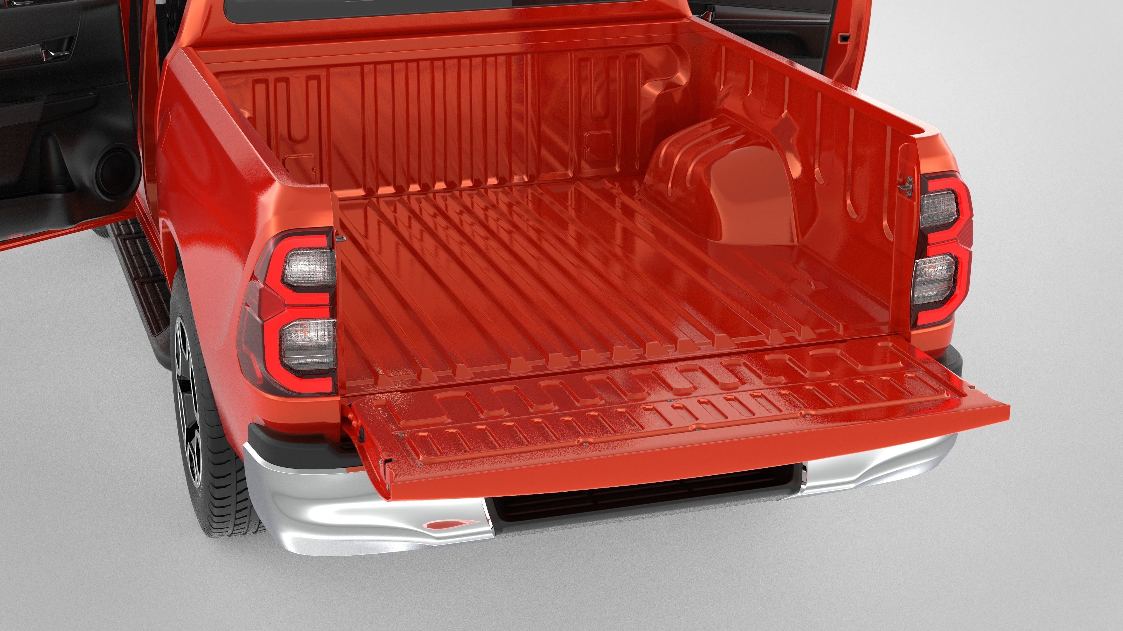 Toyota Hilux Double Cab 4WD 2020 3D model_44