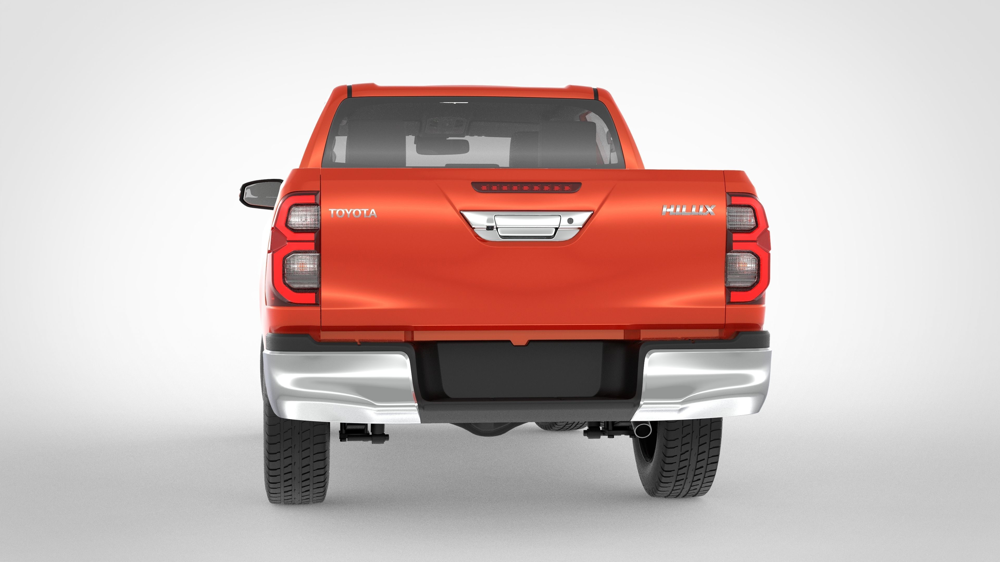 Toyota Hilux Double Cab 4WD 2020 3D model_19