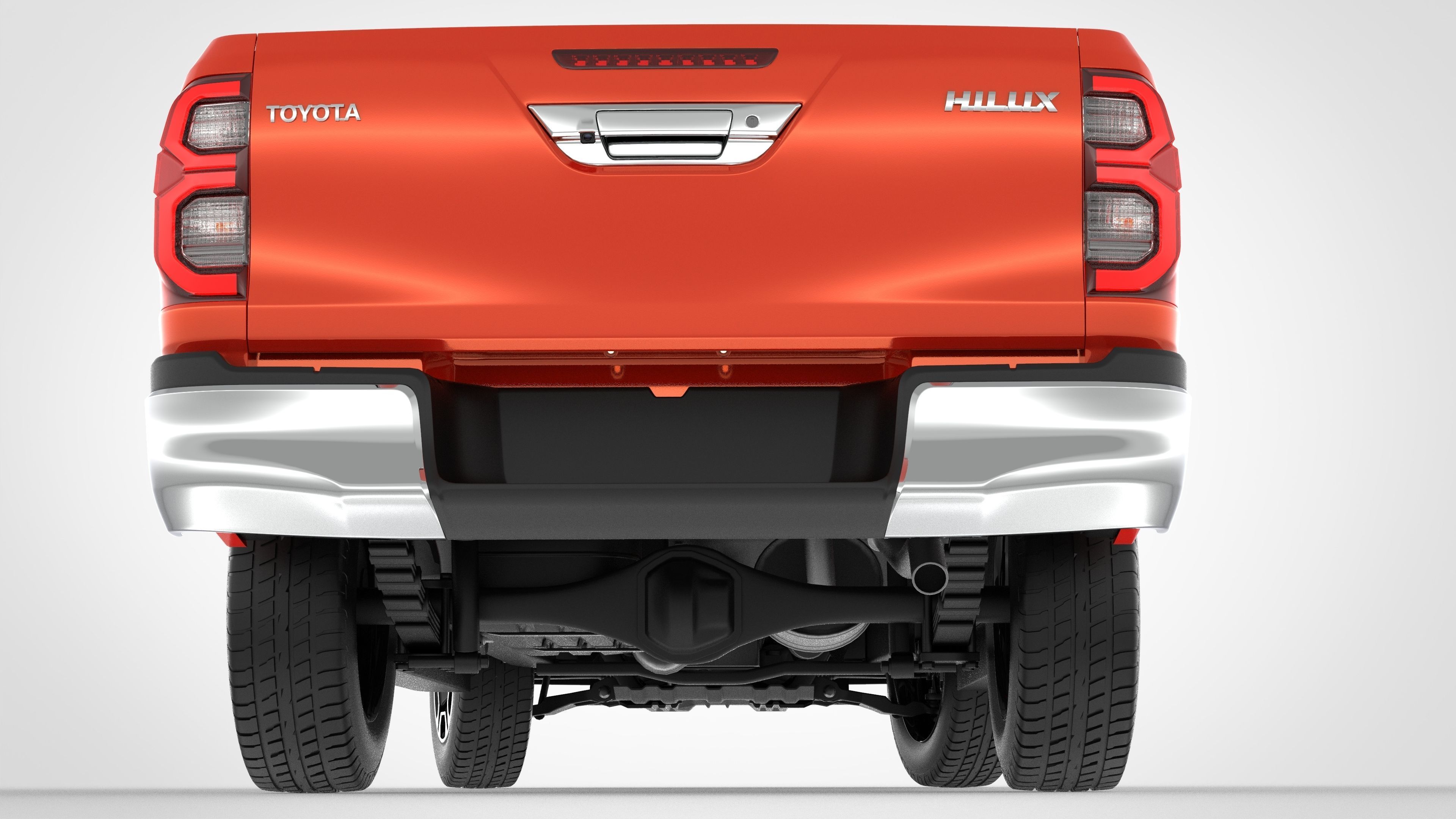 Toyota Hilux Double Cab 4WD 2020 3D model_23