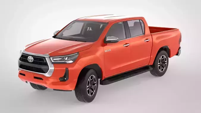 Toyota Hilux Double Cab 4WD 2020 3D model