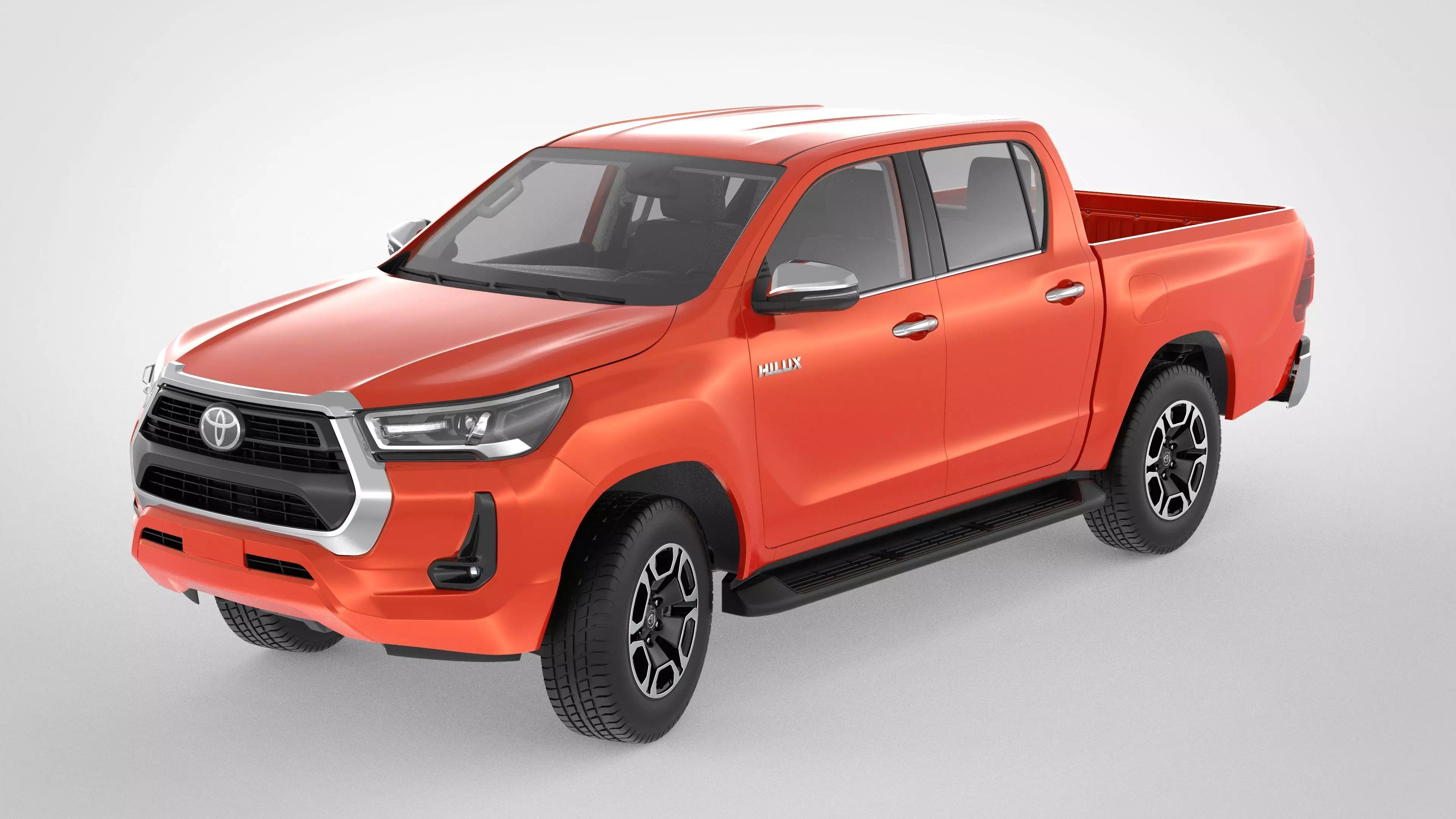 Toyota Hilux Double Cab 4WD 2020 3D model_0
