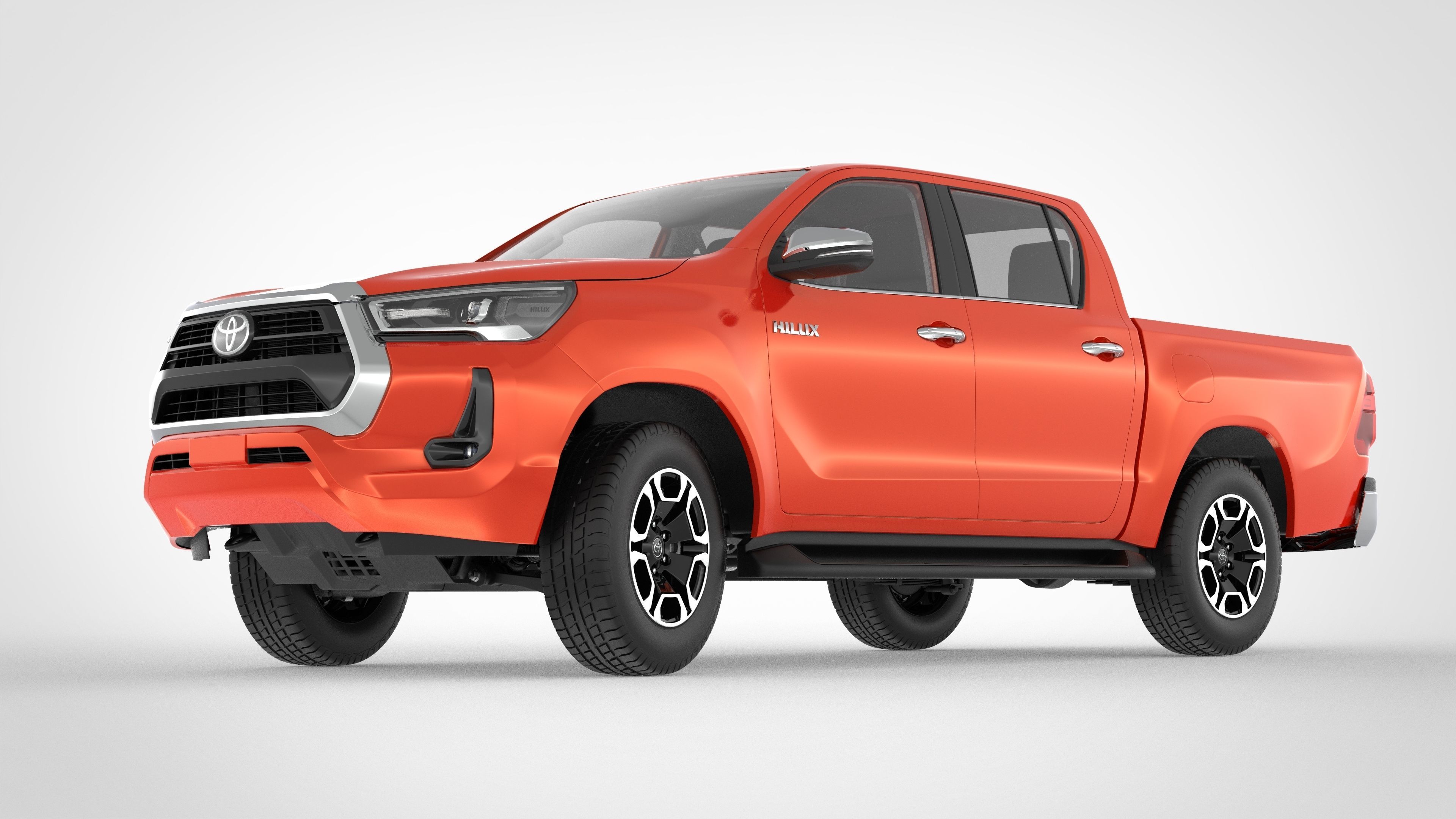 Toyota Hilux Double Cab 4WD 2020 3D model_5