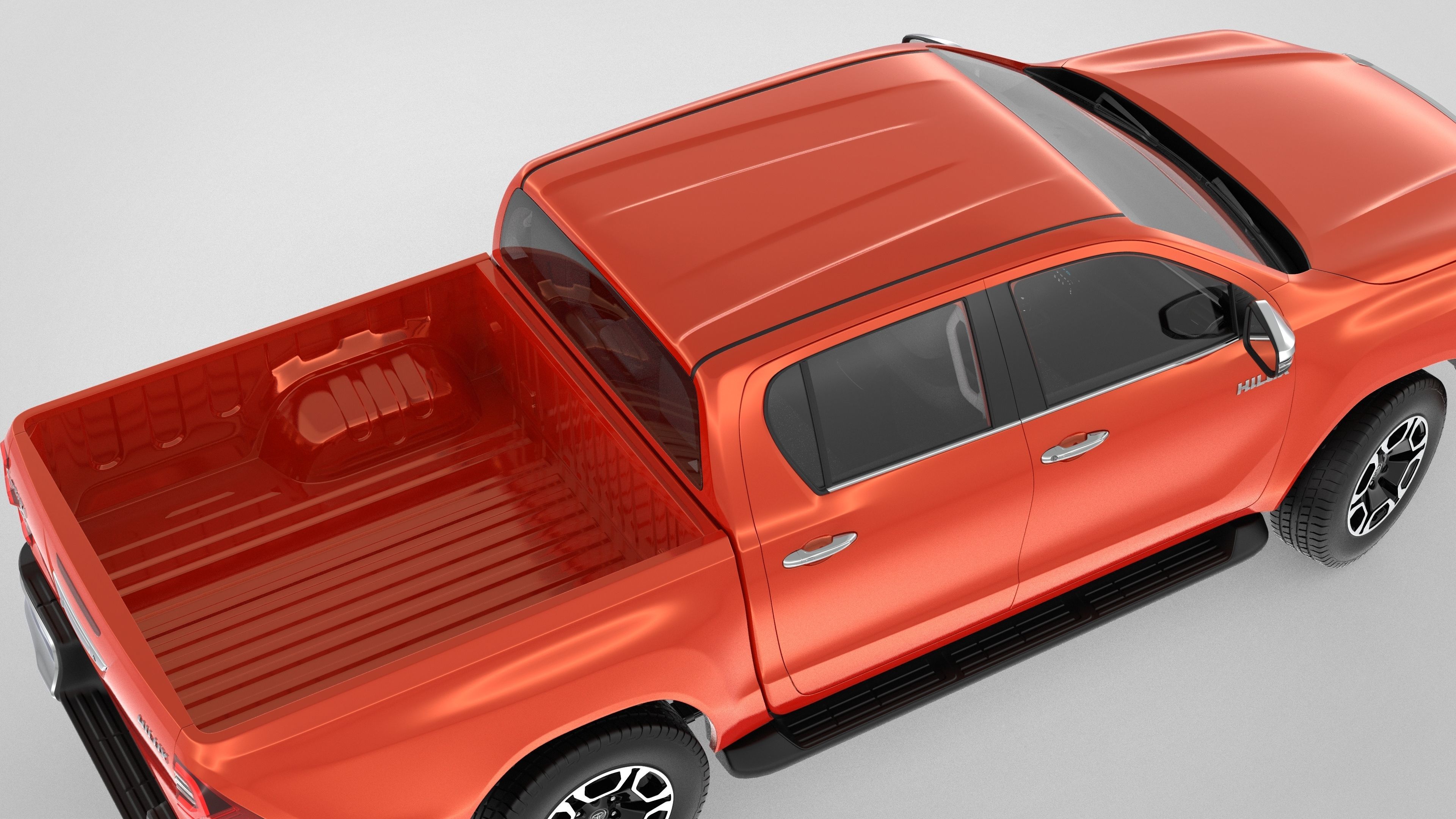 Toyota Hilux Double Cab 4WD 2020 3D model_24