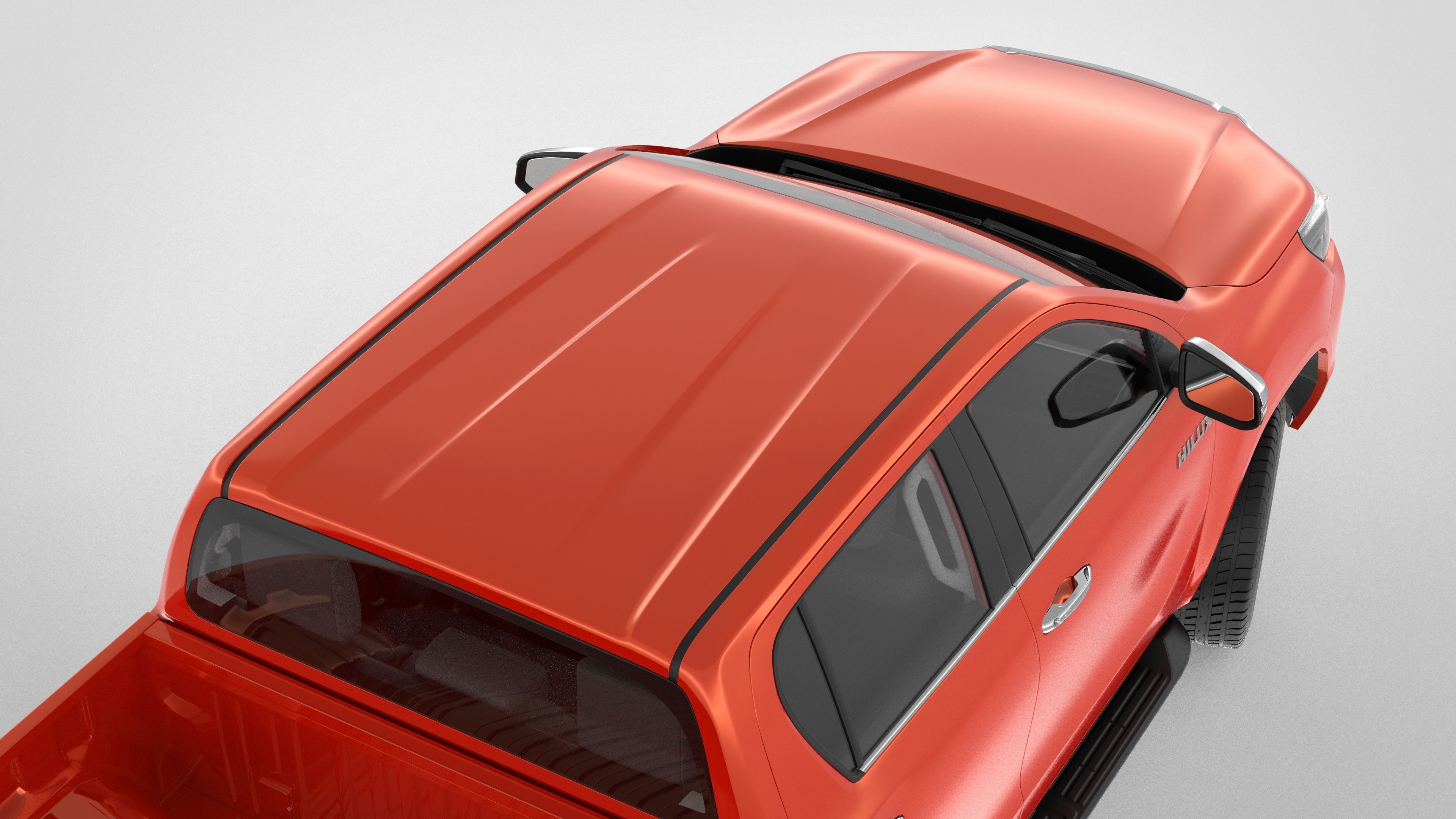 Toyota Hilux Double Cab 4WD 2020 3D model_26