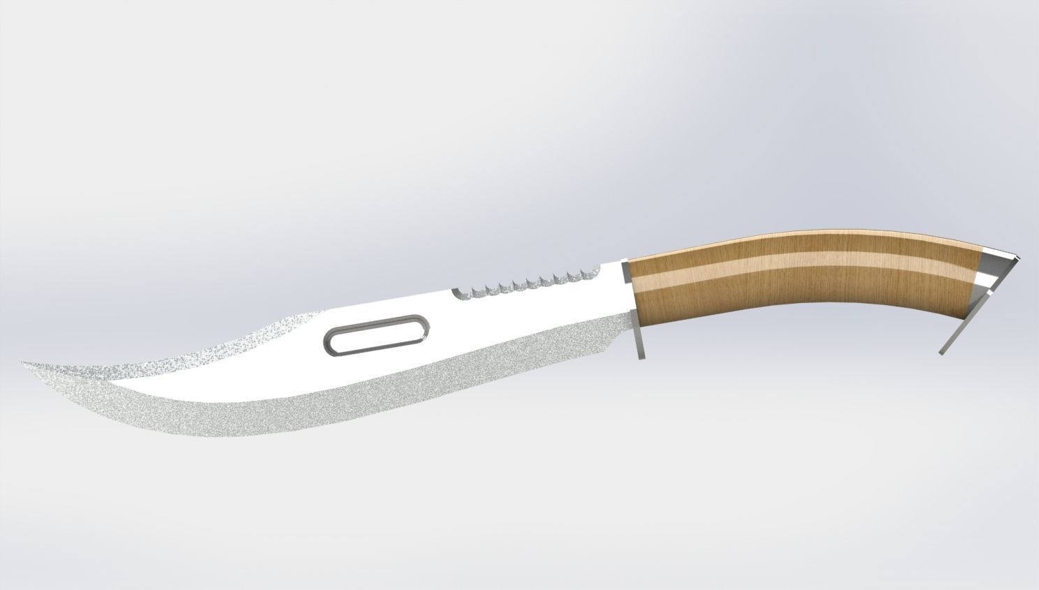 Knife Modelling 3D model_3