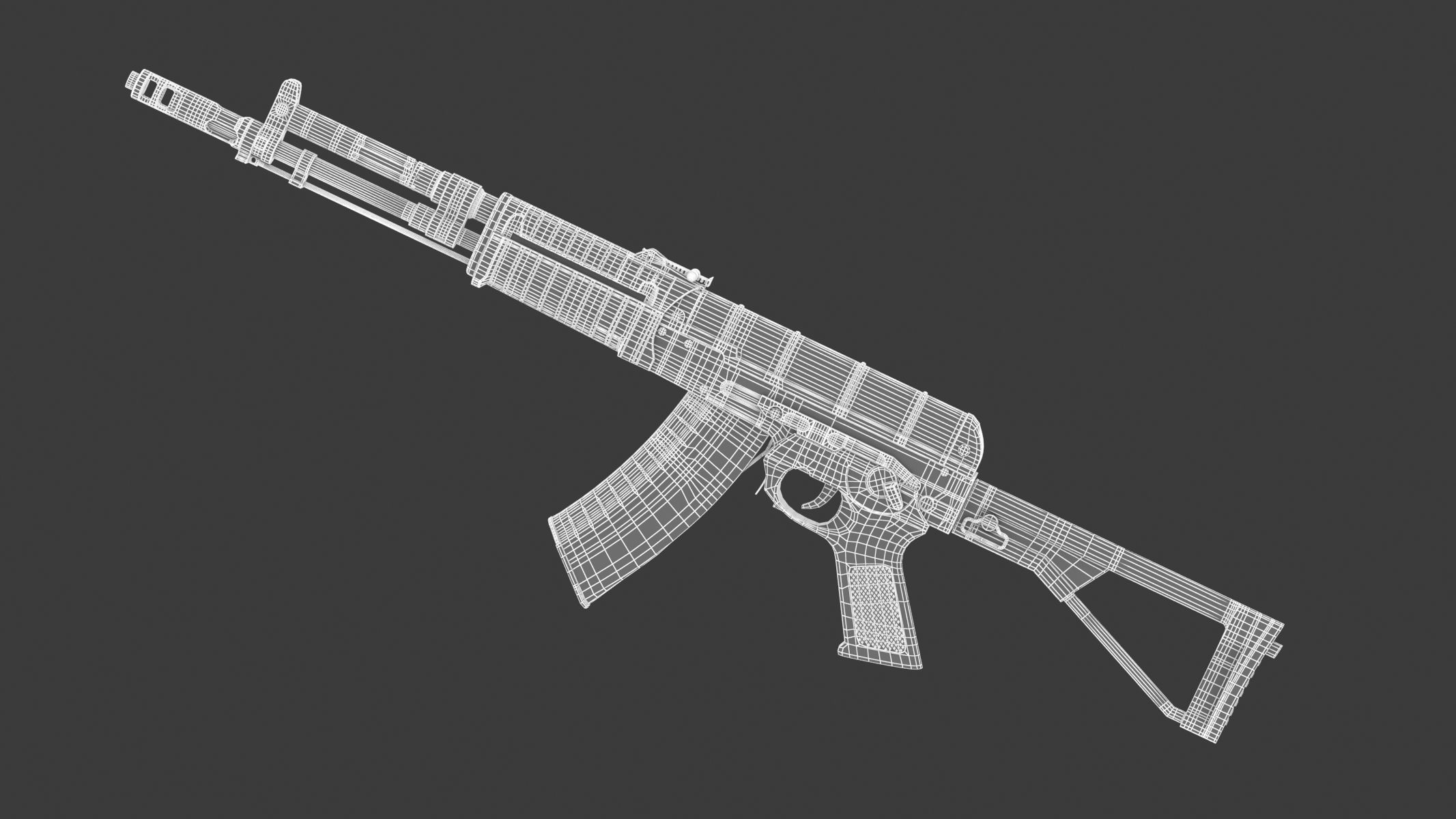 AEK-971 ak - rifle 3D model_18