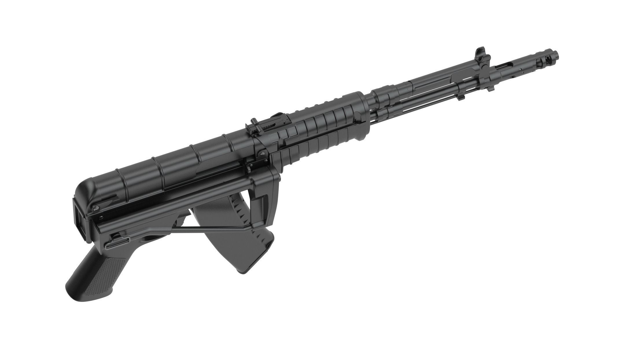 AEK-971 ak - rifle 3D model_3