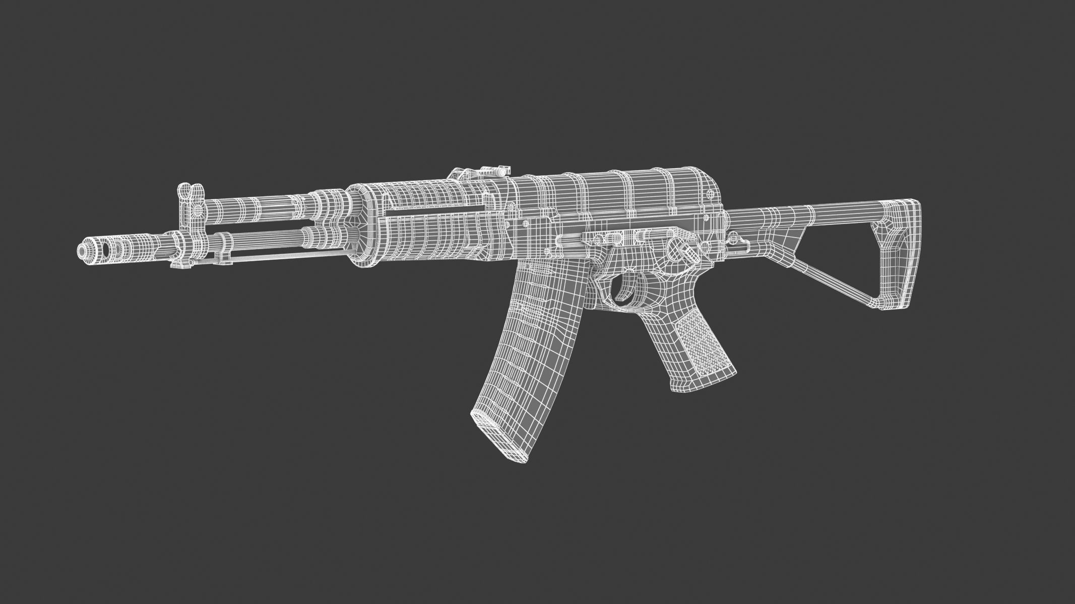 AEK-971 ak - rifle 3D model_17