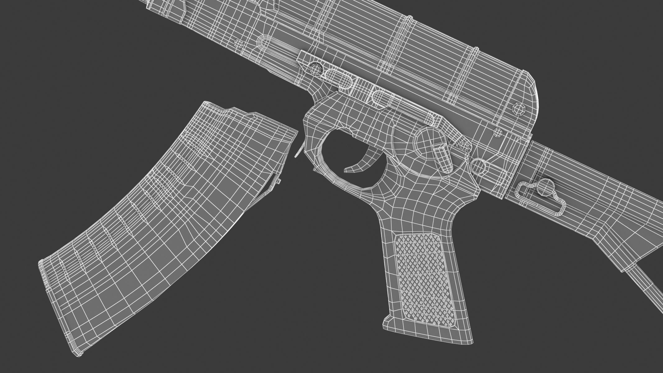 AEK-971 ak - rifle 3D model_23