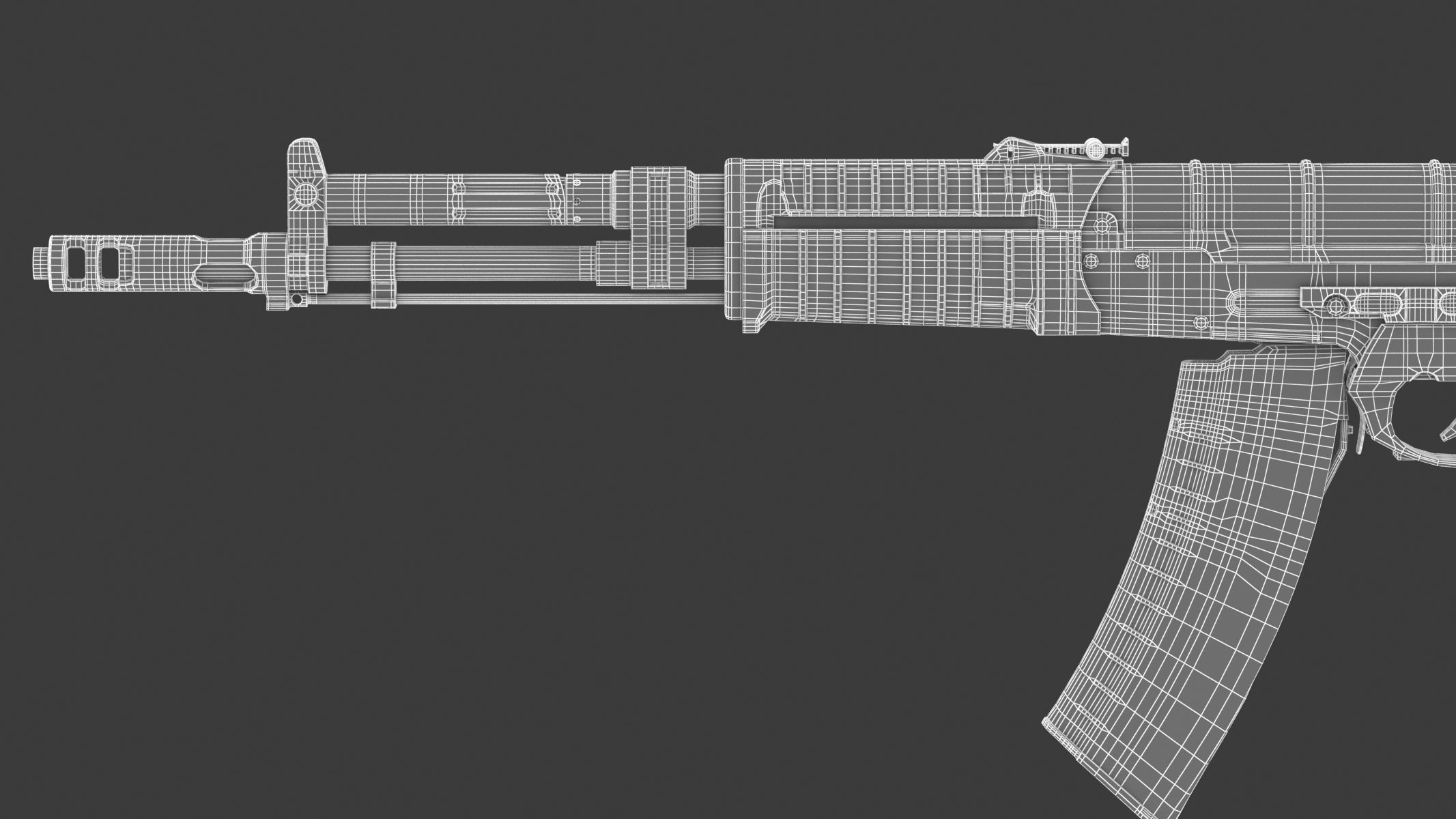 AEK-971 ak - rifle 3D model_21