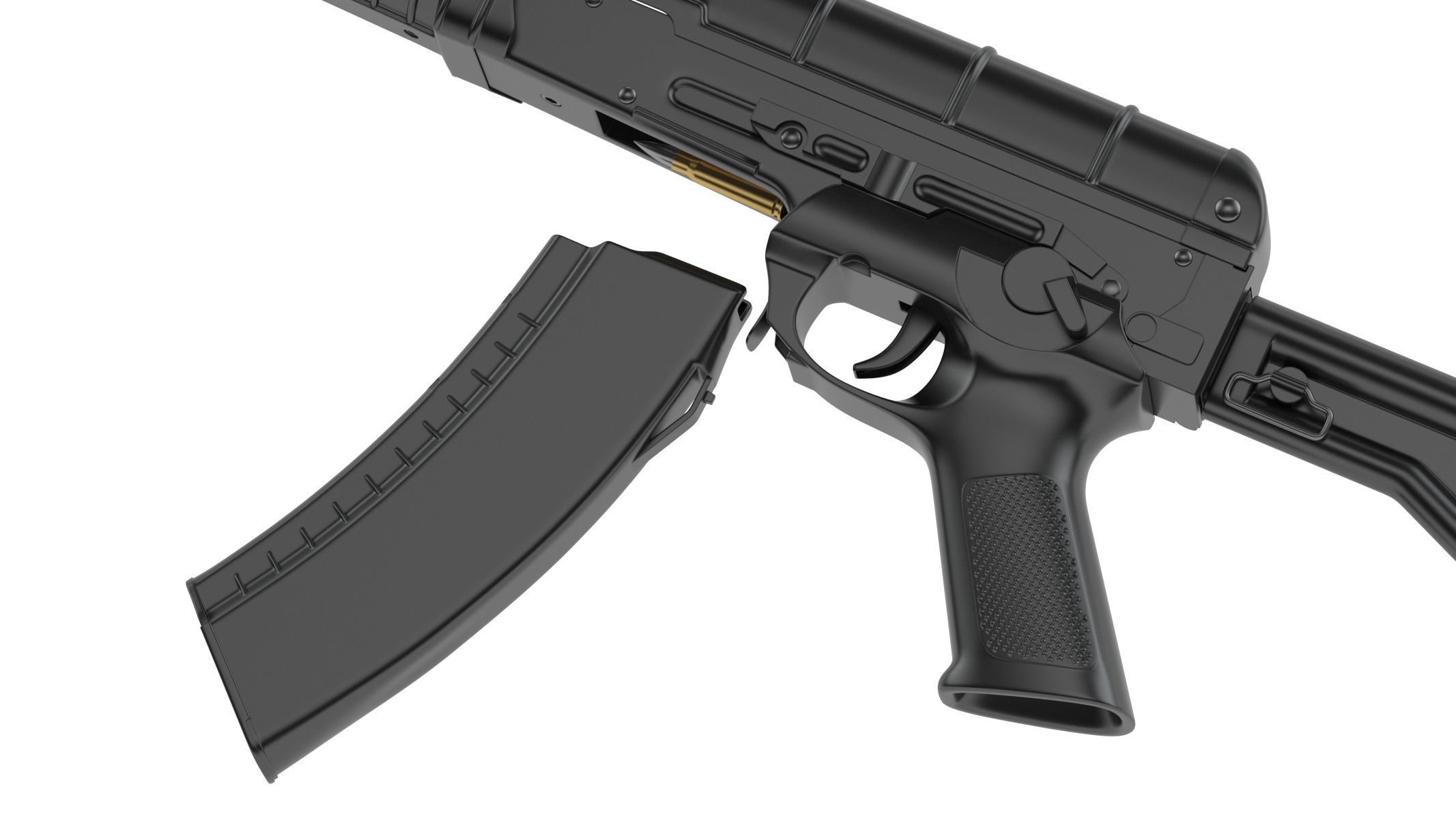 AEK-971 ak - rifle 3D model_13