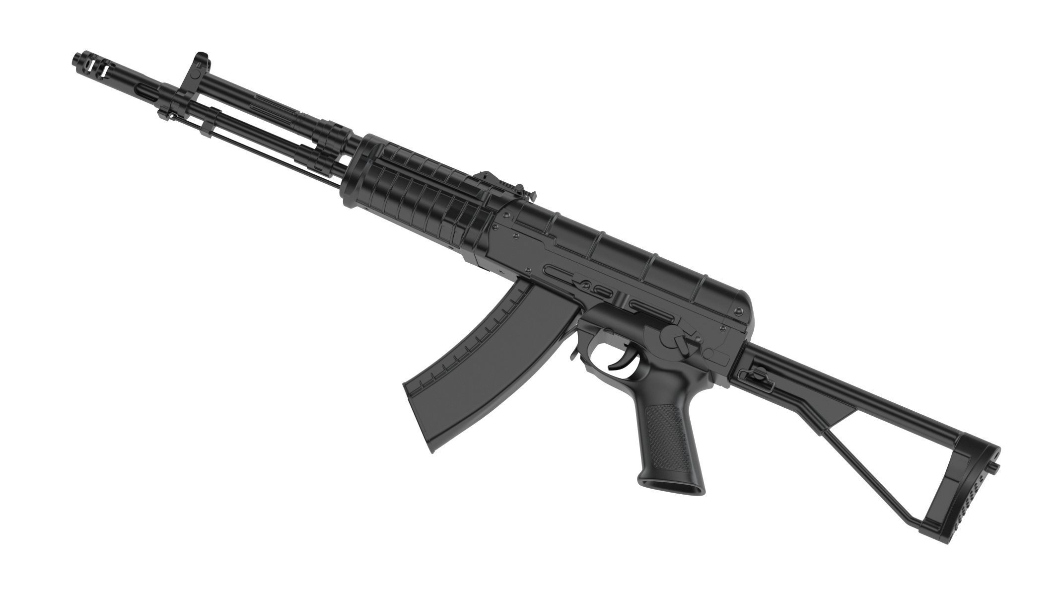 AEK-971 ak - rifle 3D model_8