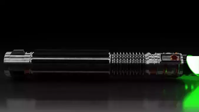 Custom Star Wars Lightsaber 3D model