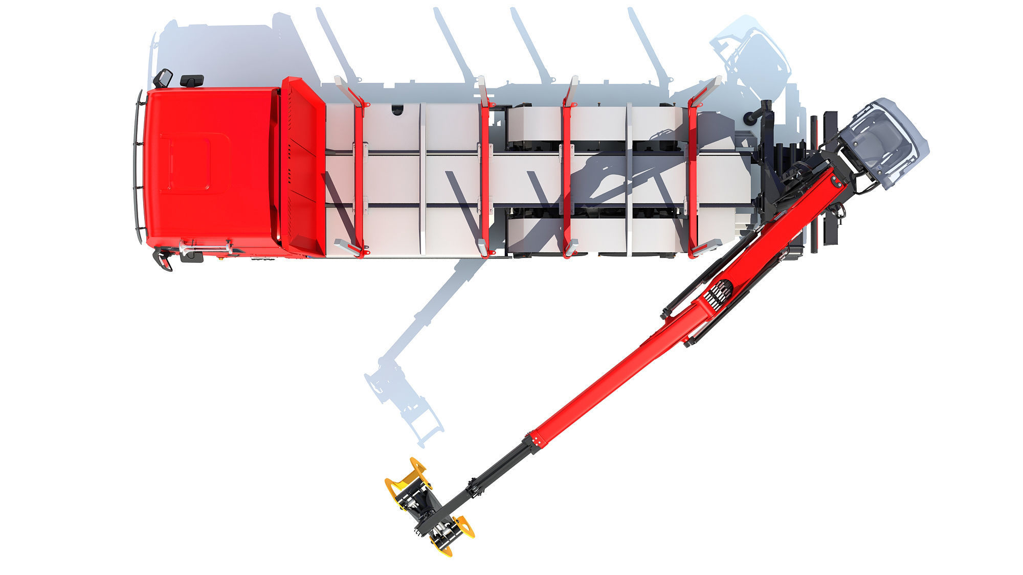 Forestry Truck 3D model_10