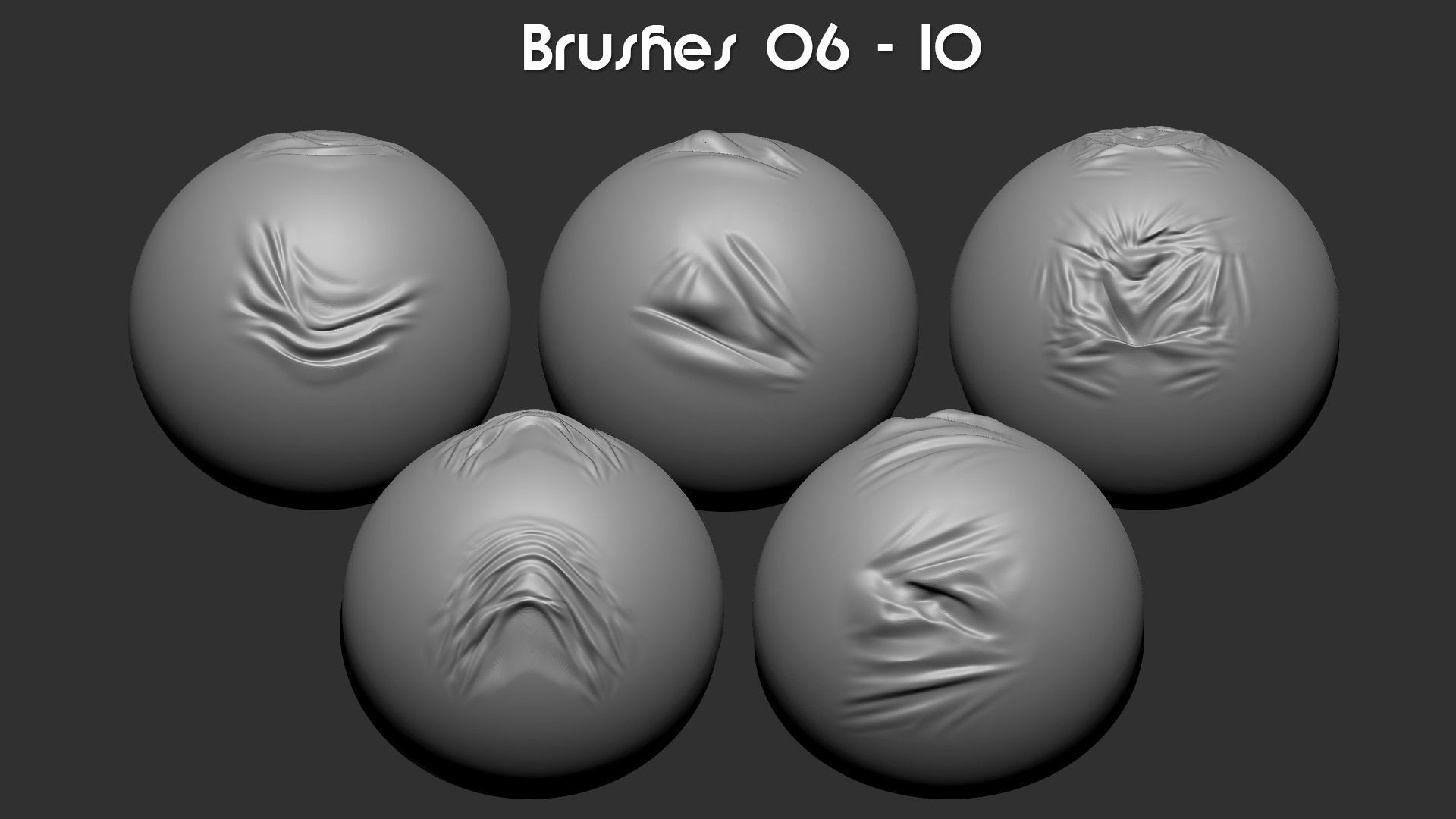Zbrush - 35 Cloth and Cushions VDM Brush 3D model_3