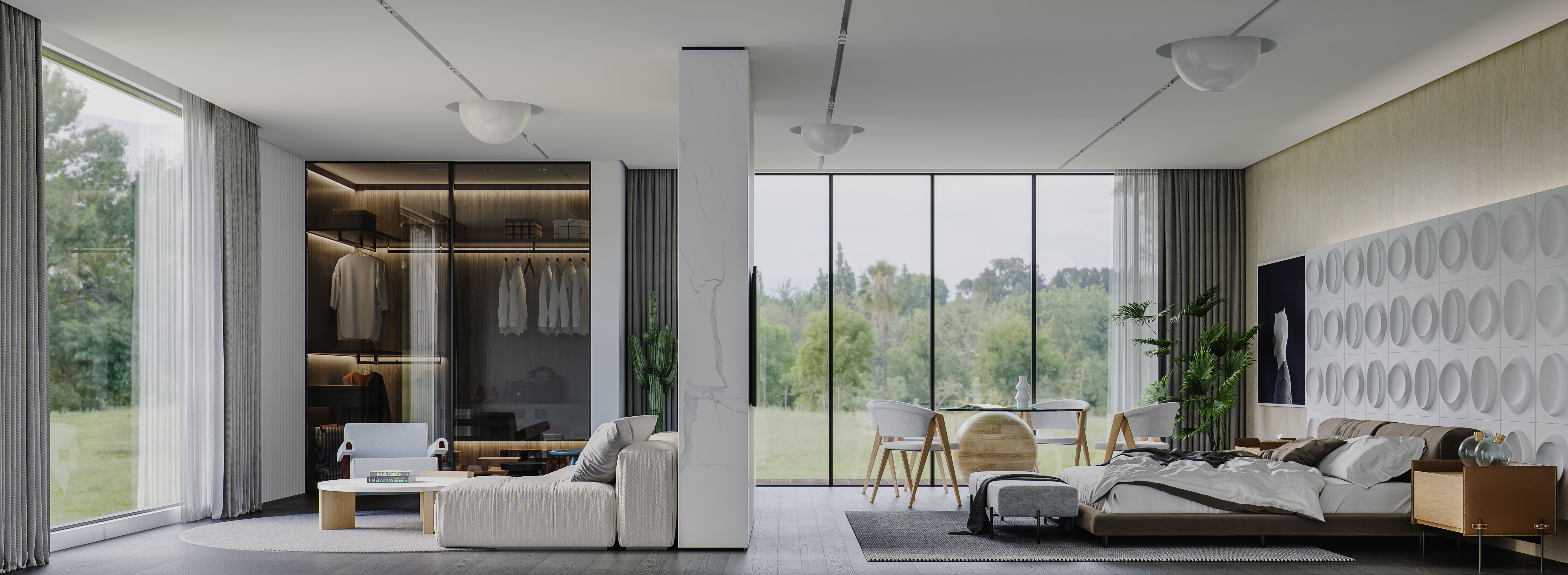 Modern Style Interior 02 3D model_8