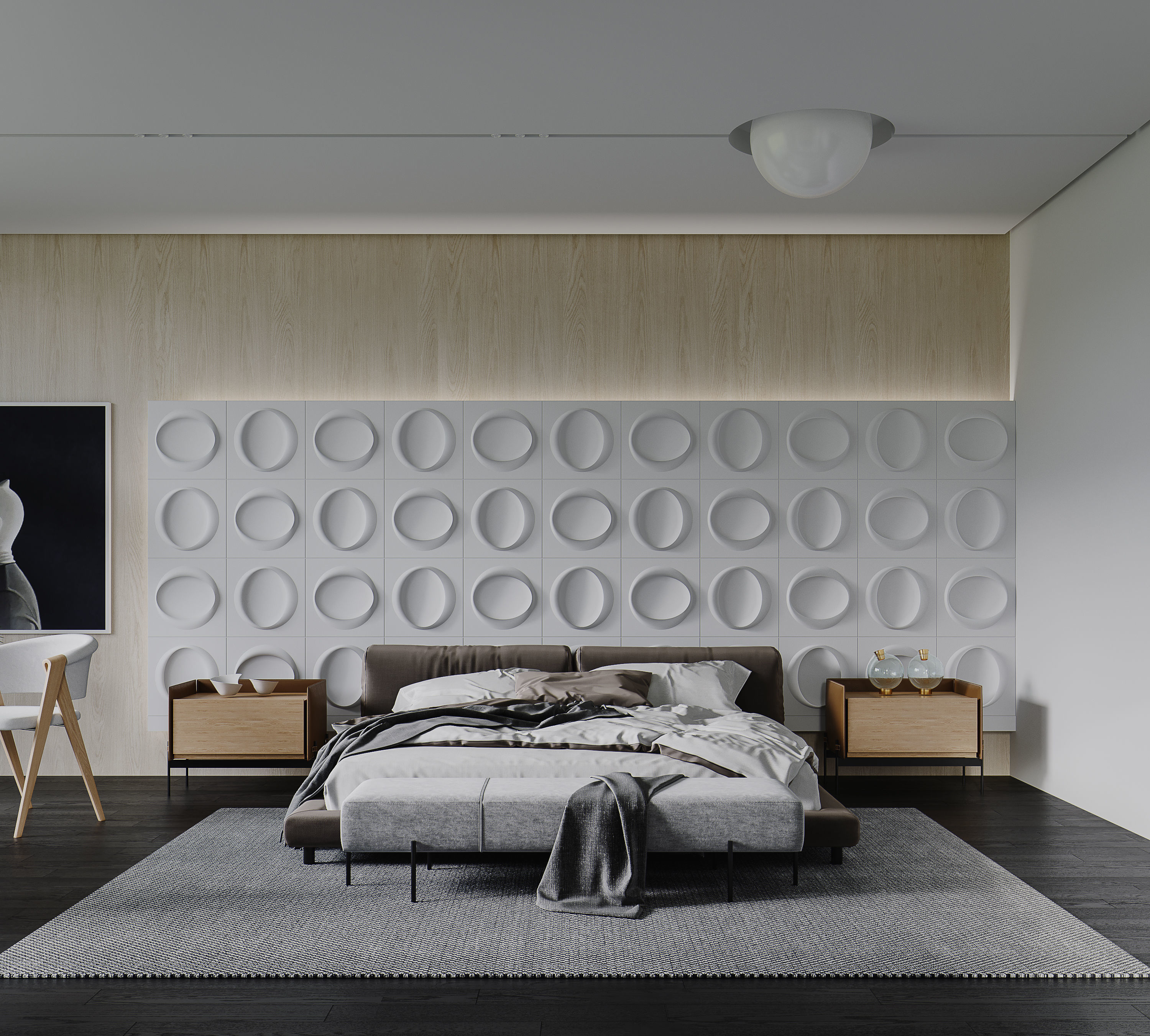 Modern Style Interior 02 3D model_5