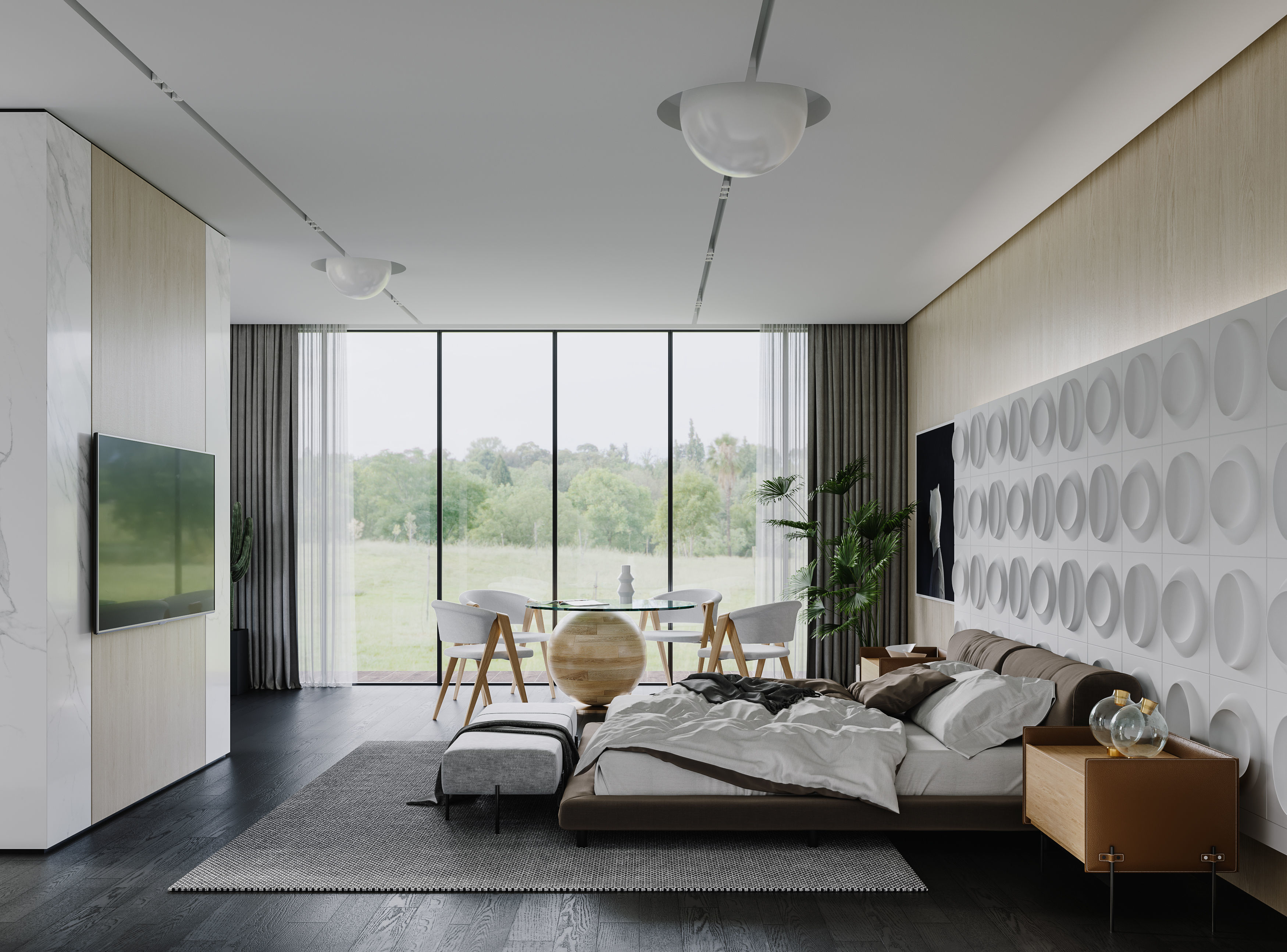 Modern Style Interior 02 3D model_3