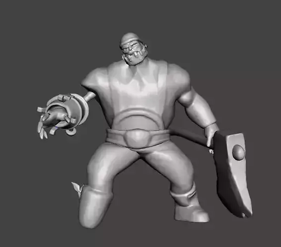 Lumberjack Sion 3D Model