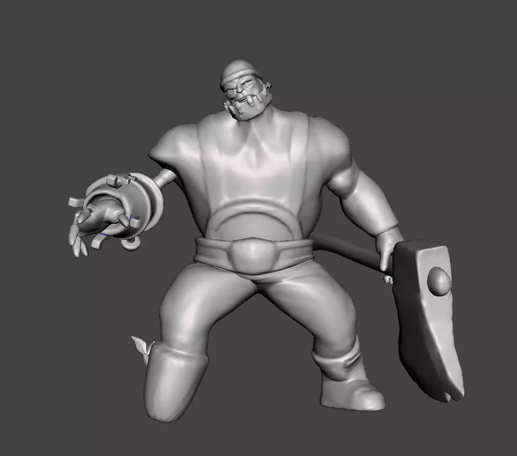 Lumberjack Sion 3D Model Free 3D print model