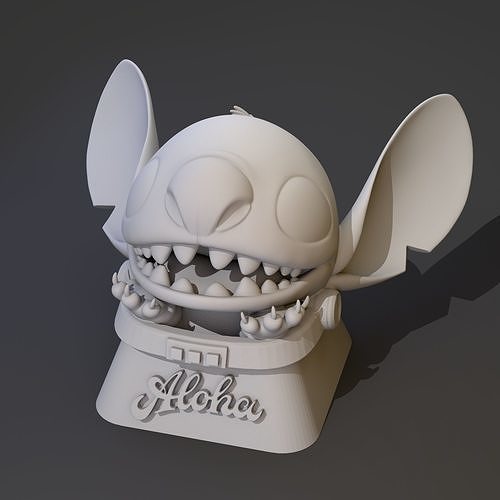 Stitch Keycap 3D print model