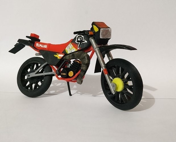Yamaha dt175 3D print model