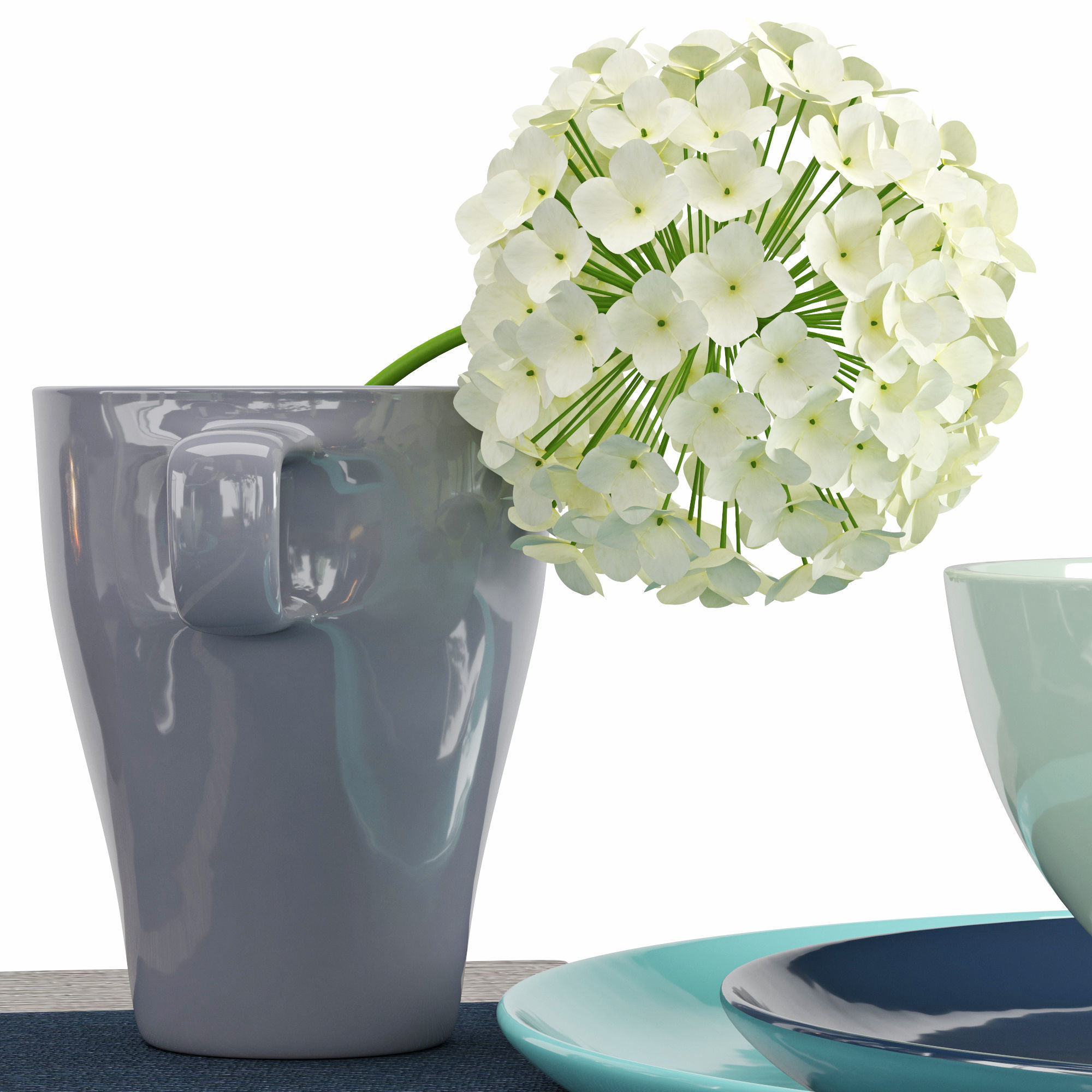 Serving Tableware 11 3D model_2