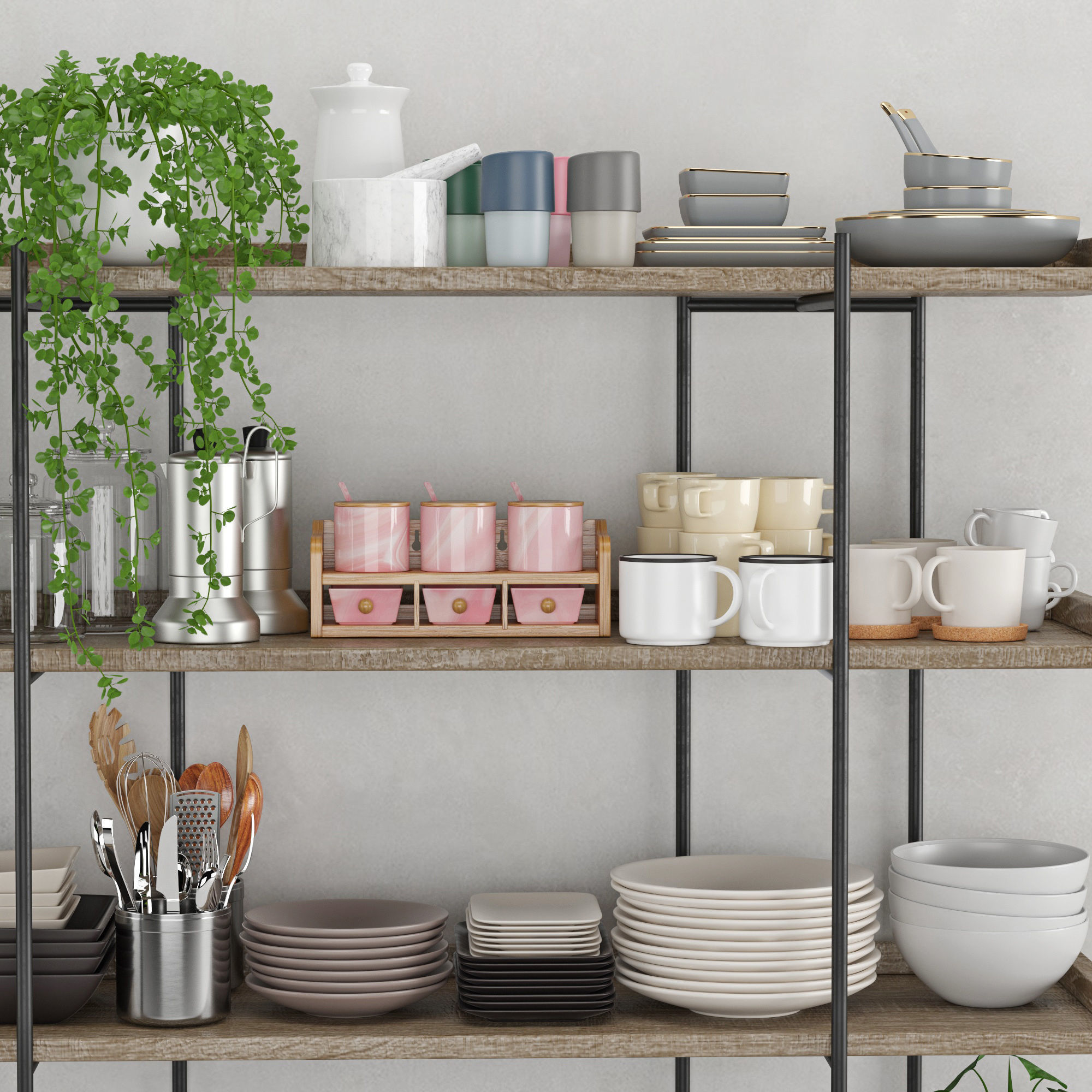 Kitchenware and Tableware 26 3D model_4