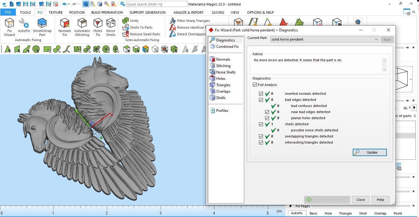 horse wings cnc printable sterling gold sterling 3D model 3D print model_5