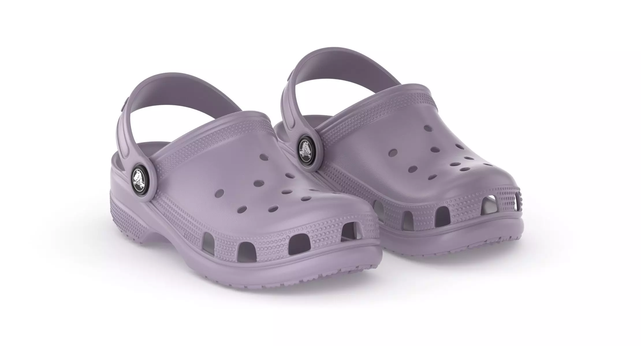 Crocs Classic Clog Lavender 3D model_0