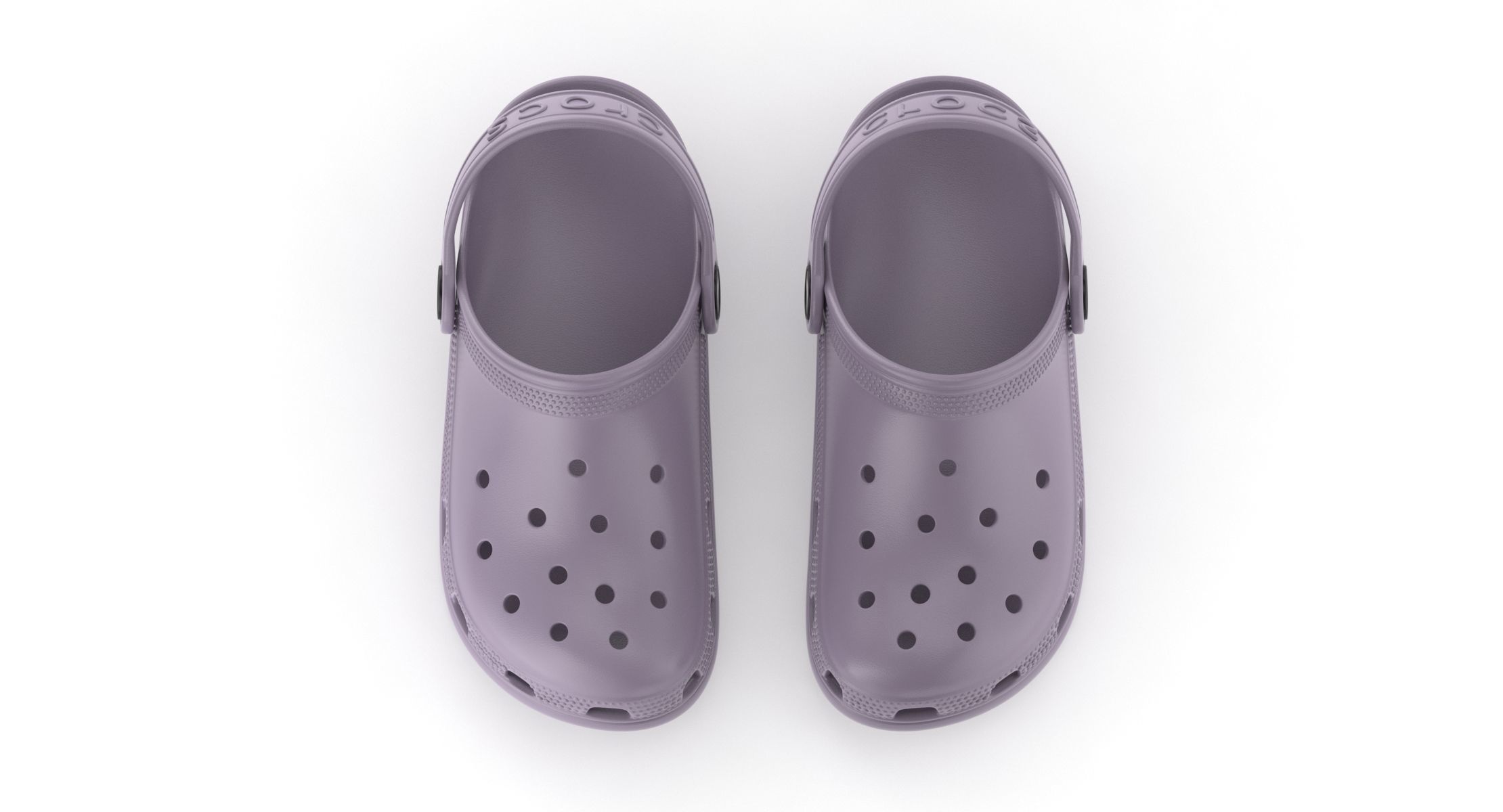 Crocs Classic Clog Lavender 3D model_1