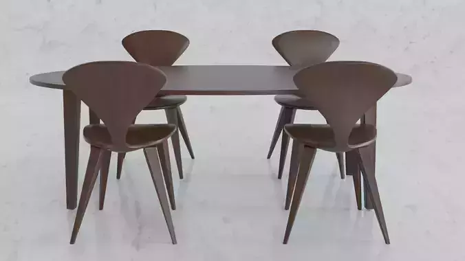 cherner oval table