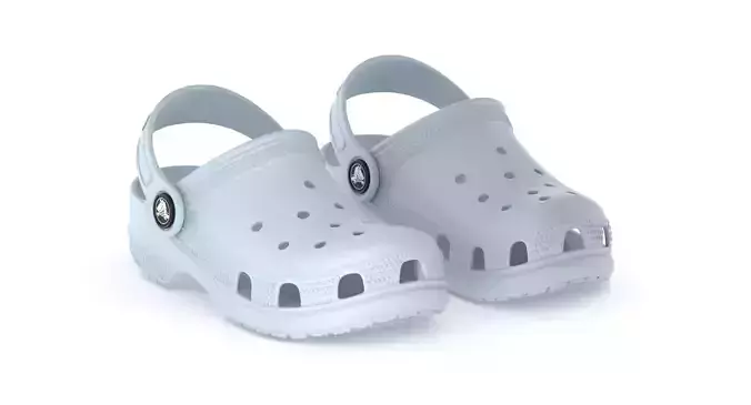 Crocs Classic Clog Mineral Blue 3D model