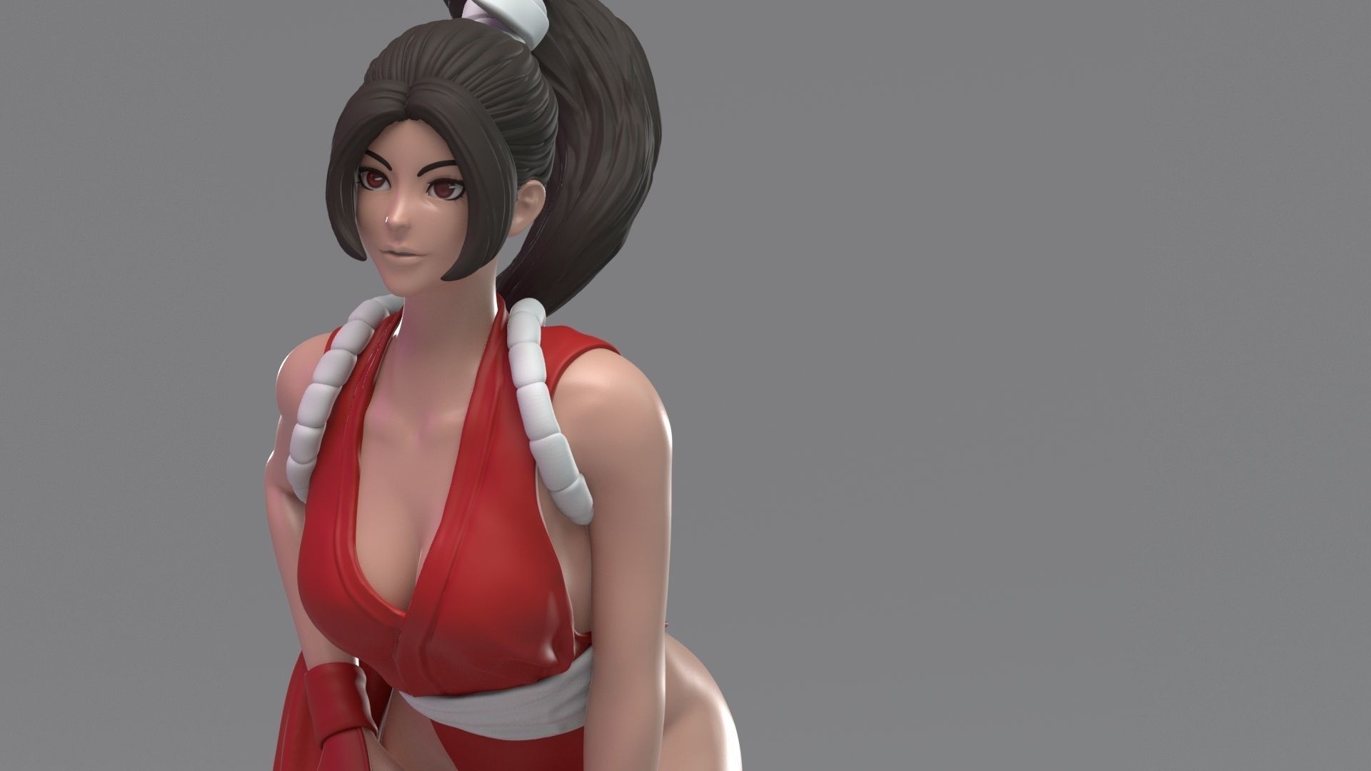 KOF - Fanart Mai 3D print model_5