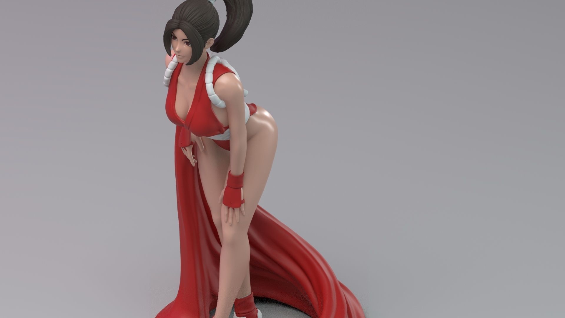 KOF - Fanart Mai 3D print model_11