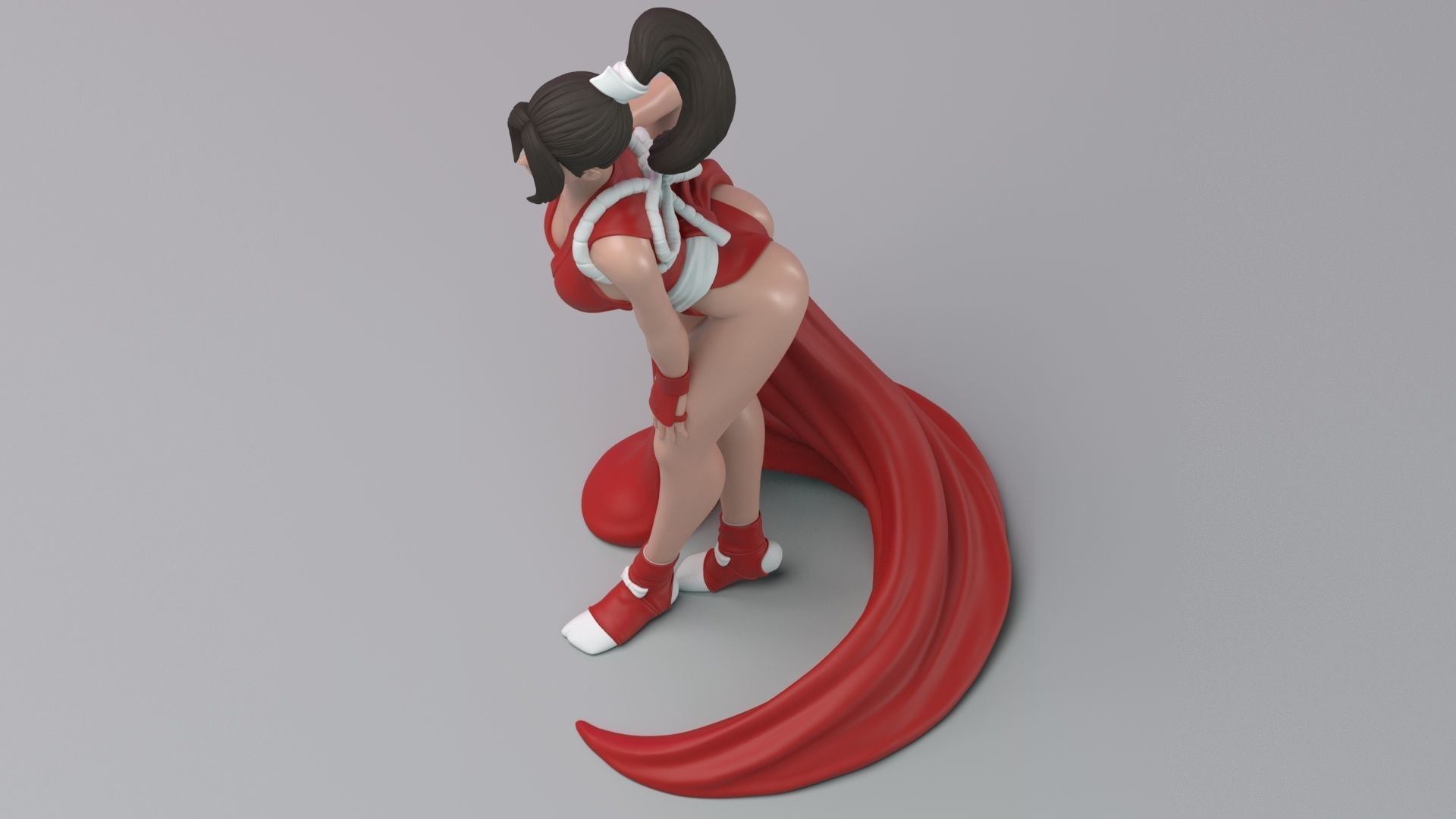 KOF - Fanart Mai 3D print model_13
