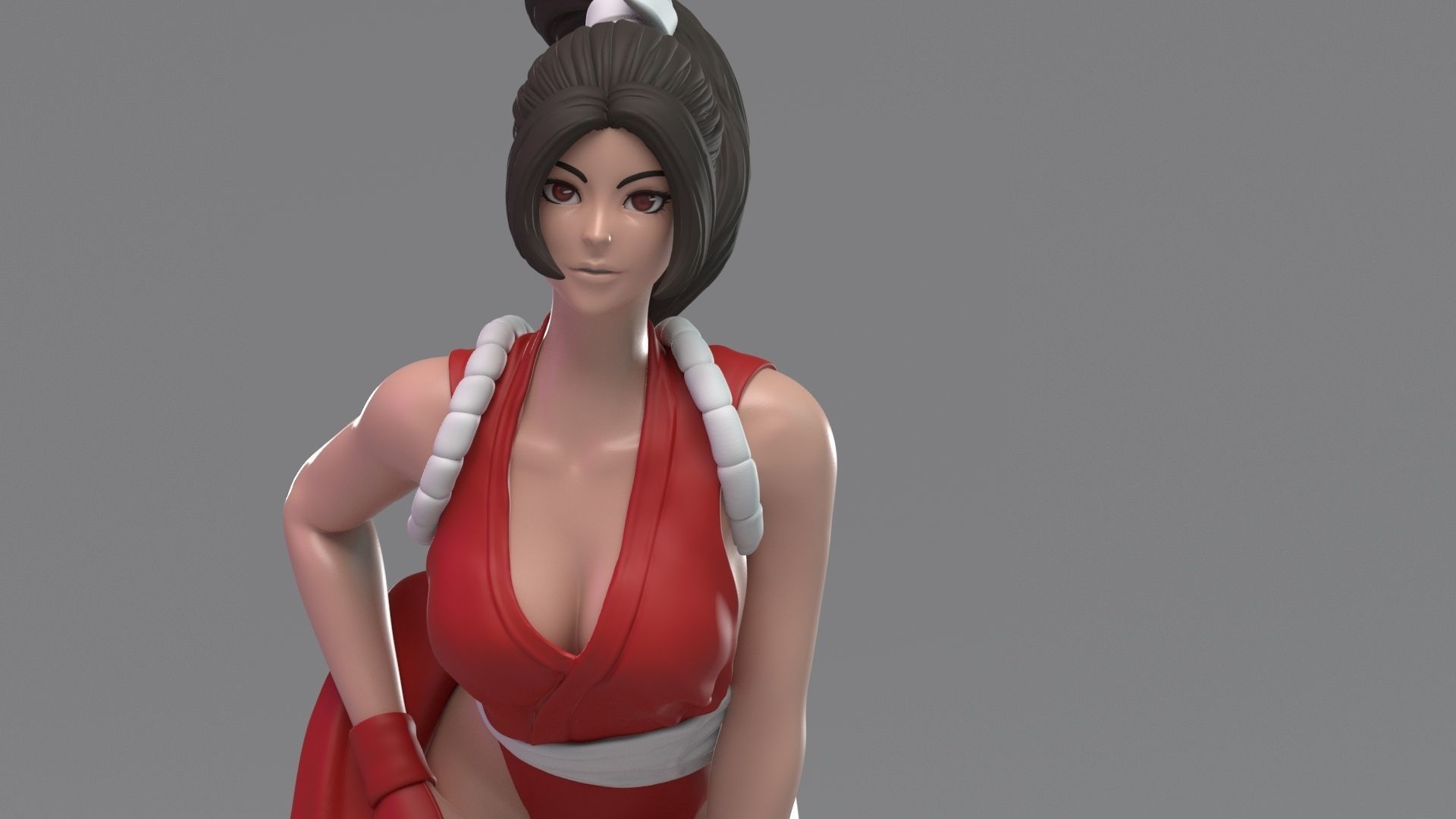 KOF - Fanart Mai 3D print model_7