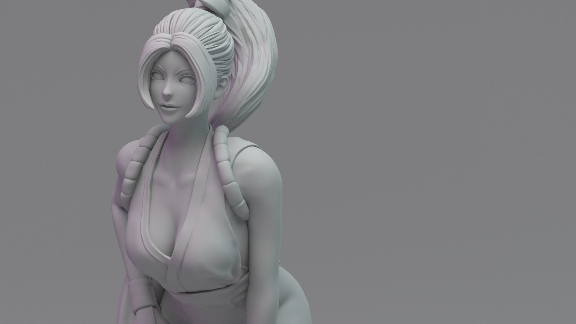 KOF - Fanart Mai 3D print model_6