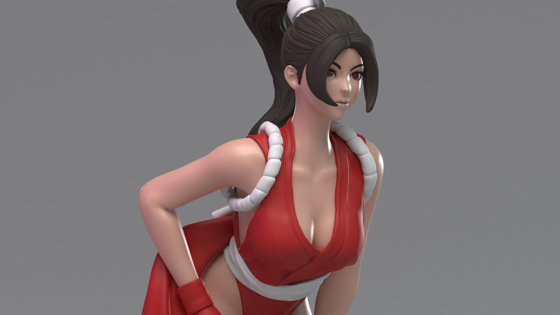 KOF - Fanart Mai 3D print model_10